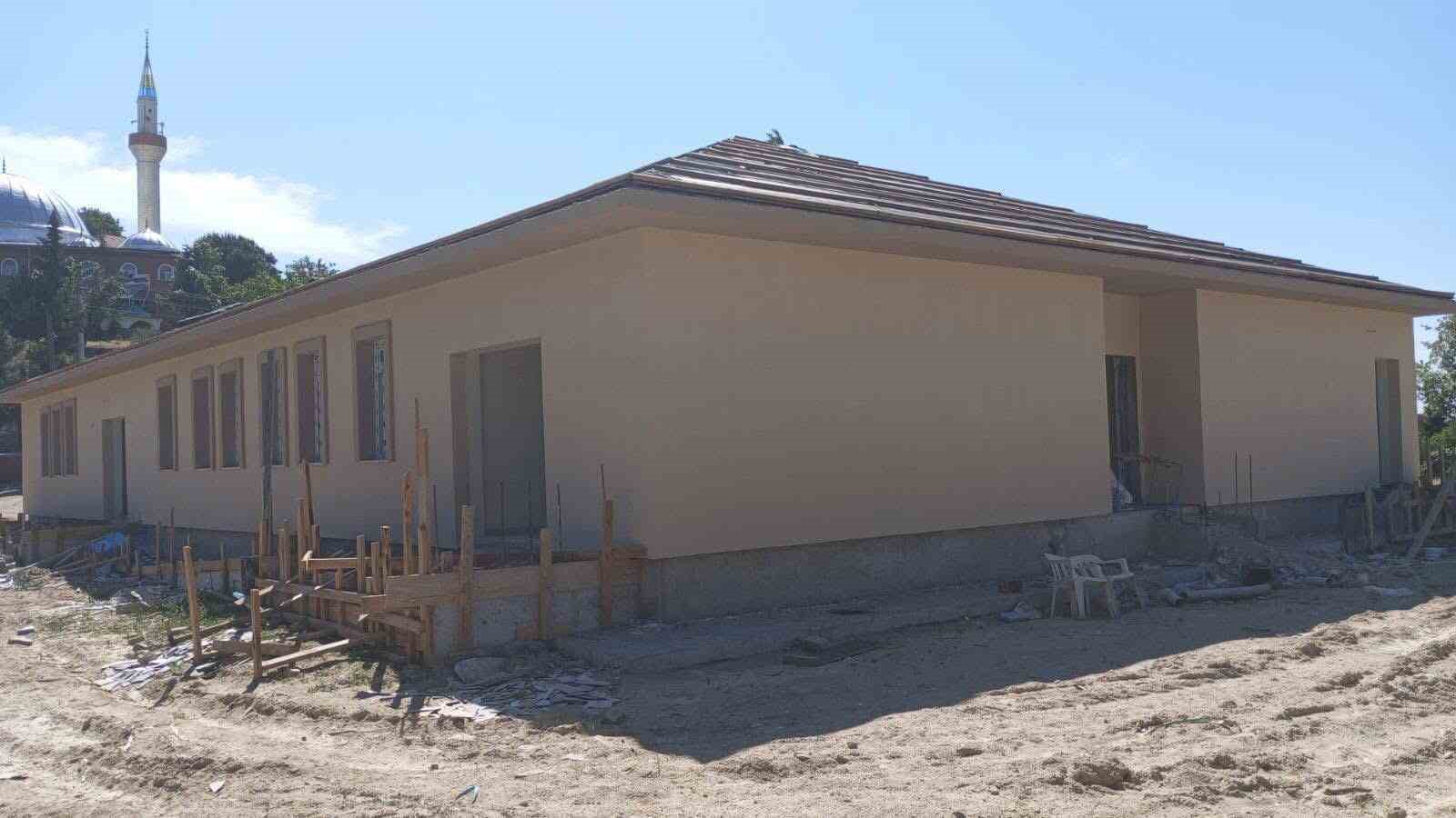 Yarım kalan okul inşaatı yeniden başlıyor
