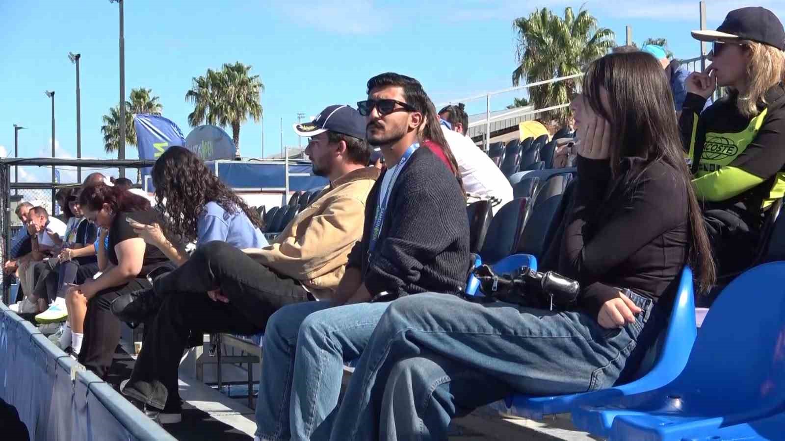 Uluslararası Tenis Turnuvası’nda ikinci tur heyecanı