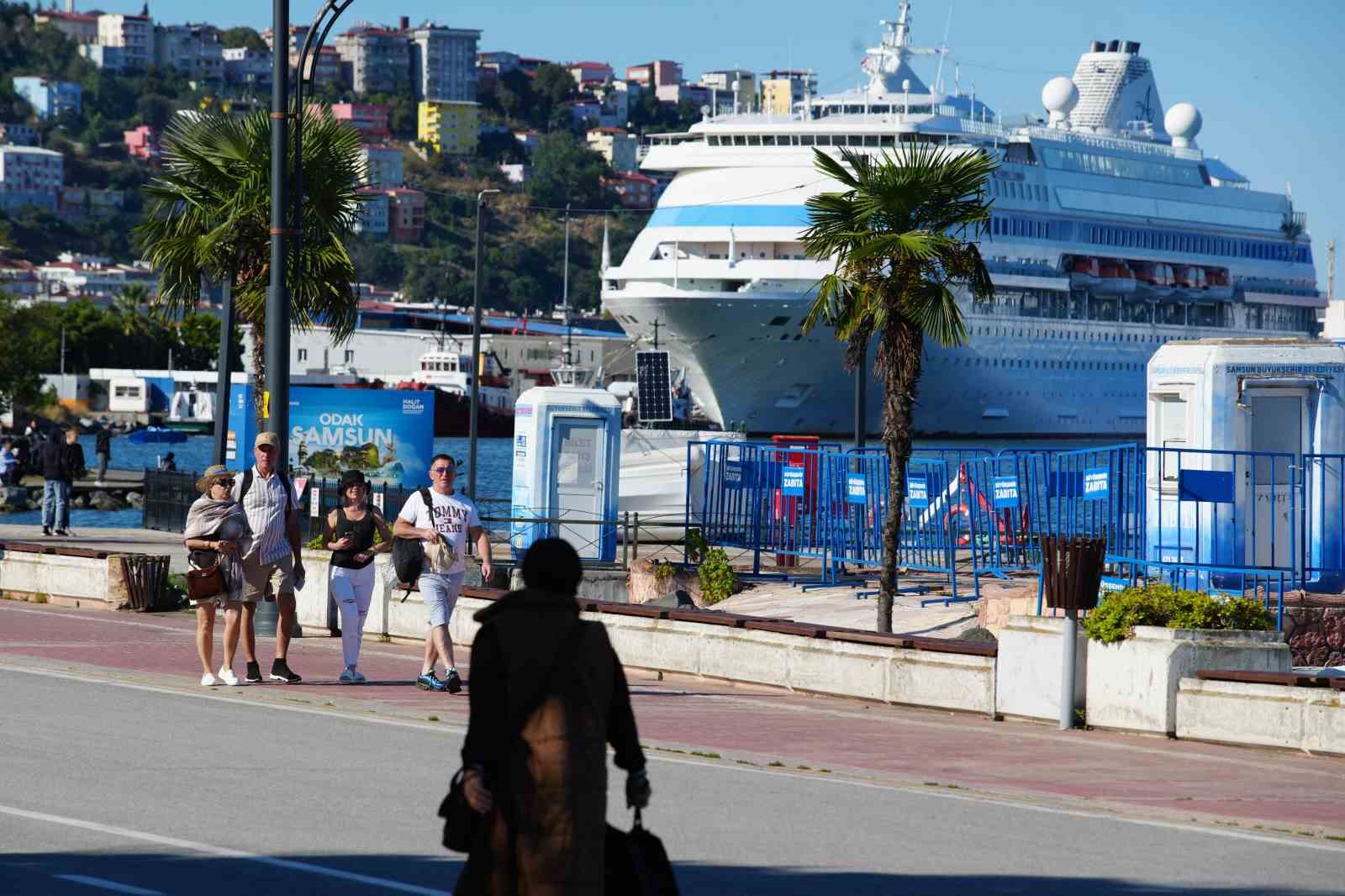 Samsun’da kruvaziyer turizmi