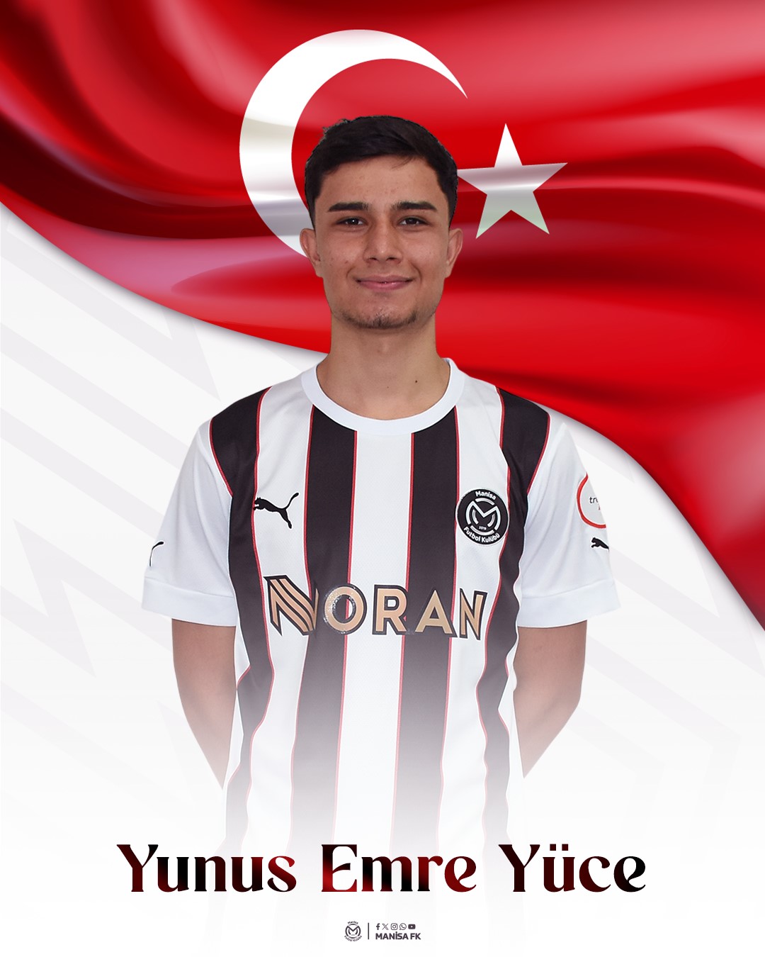 Manisa FK&rsquo;lı Bodur ve Y&uuml;ce, U18 Milli Takımı&rsquo;na davet edildi
