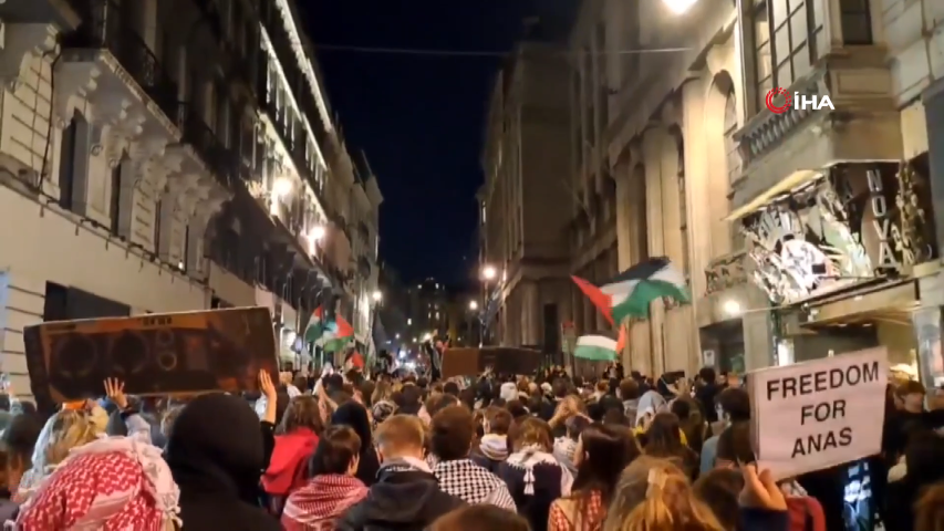 İsrail’in Küresel Sumud Filosu’na yönelik müdahalesi birçok ülkede protesto edildi