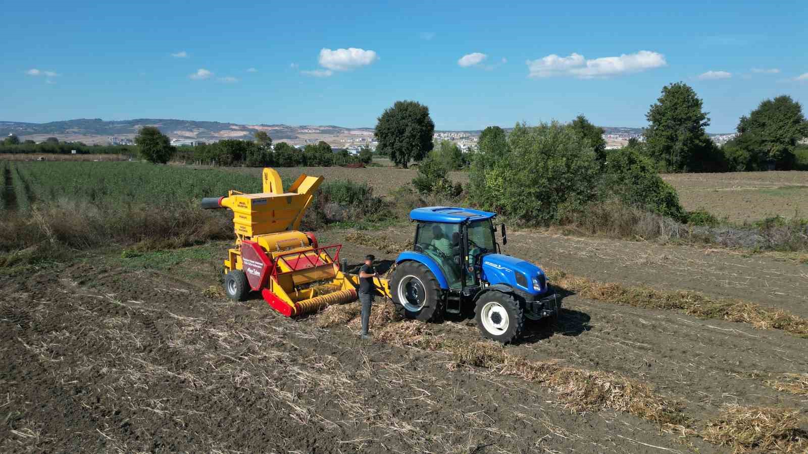 İnegöl’ün cerrah kuru fasulyesinde hasat zamanı