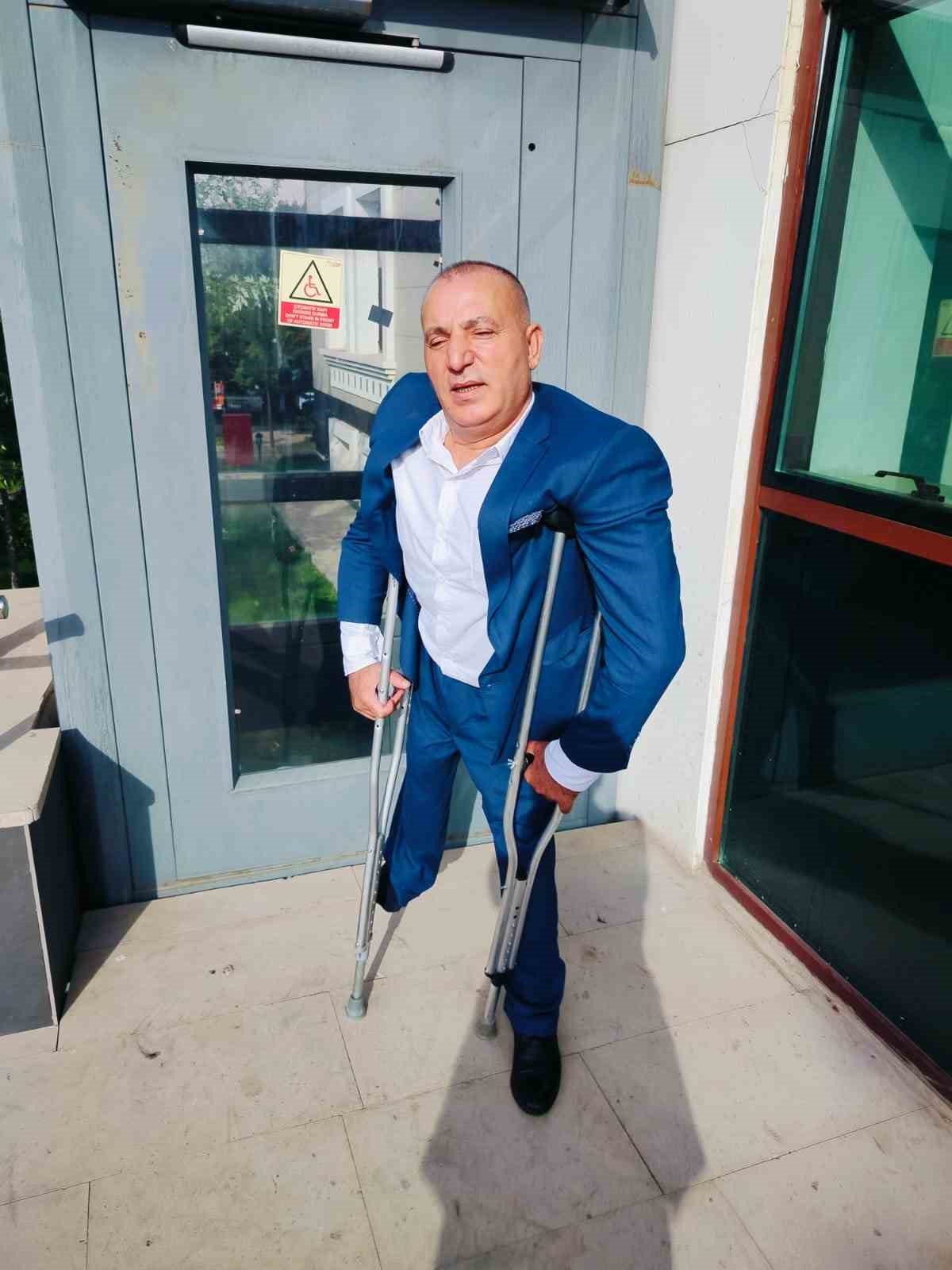 Muş Alparslan Üniversitesi’nde engelli vatandaşlardan "çalışmayan asansör" tepkisi