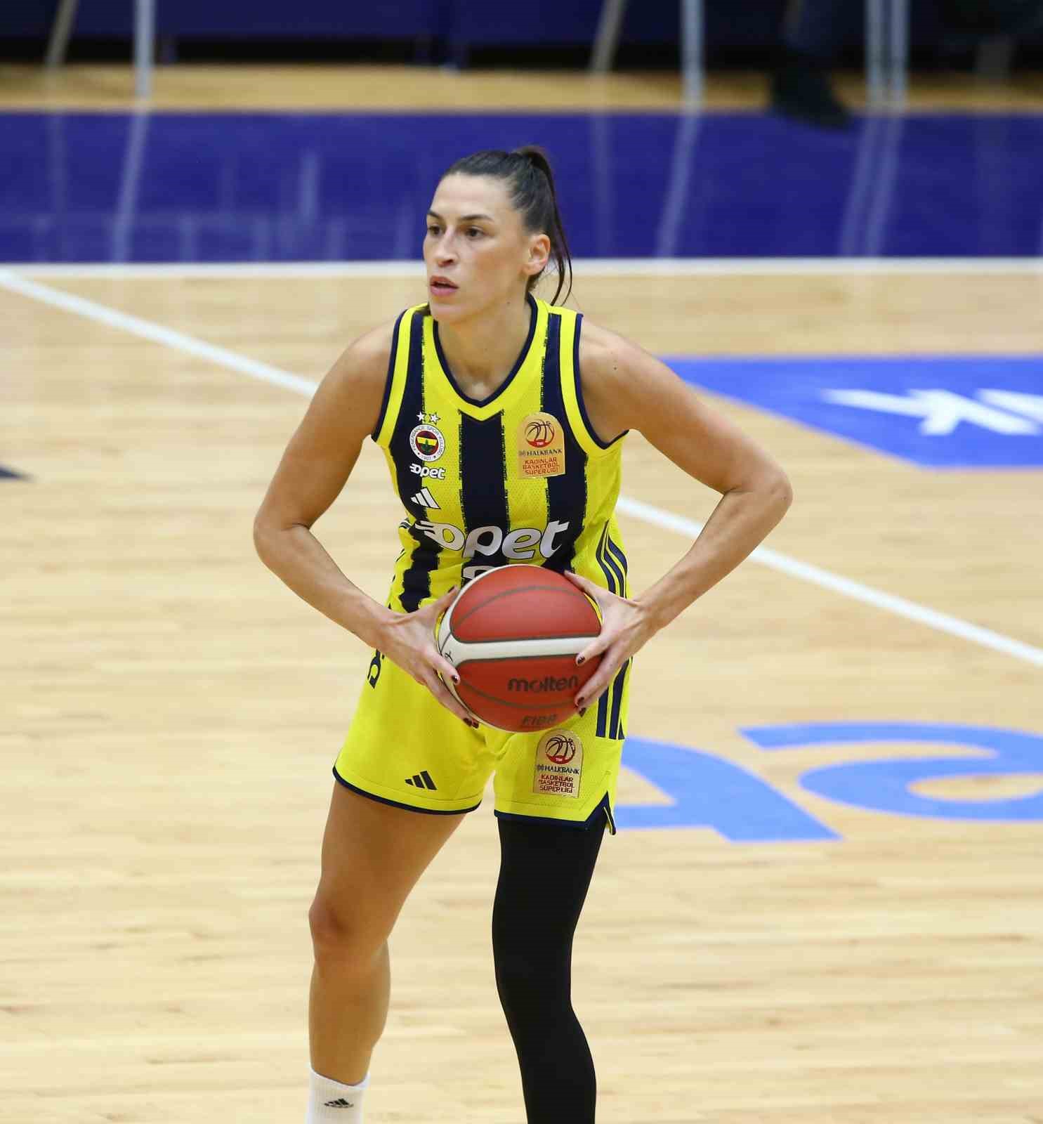 Kadınlar Basketbol Süper Ligi: Fenerbahçe: 71 - Emlak Konut: 53