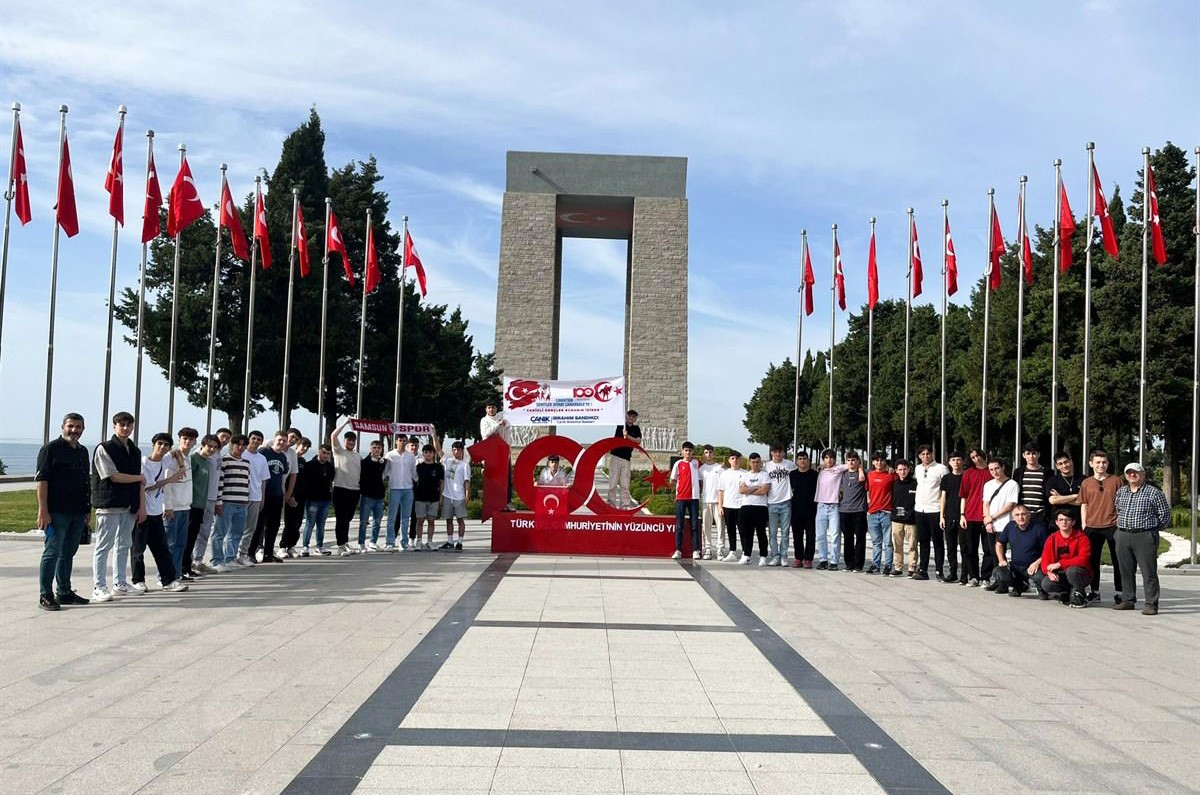 Canikli öğrenciler için anlamlı Çanakkale’de gezisi