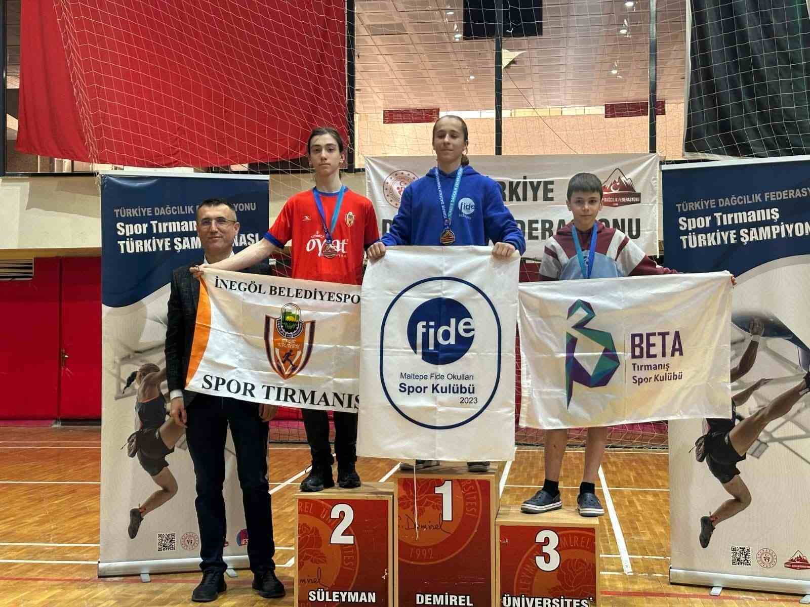 İnegöl Belediyesporlu sporcu, Türkiye’yi temsil edecek