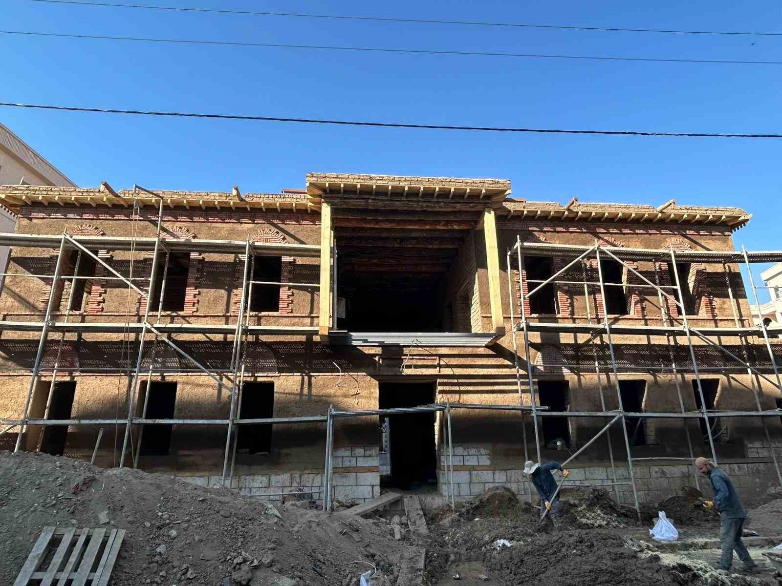 Tahir Paşa Konağı’nda çalışmalar yüzde 85’e ulaştı