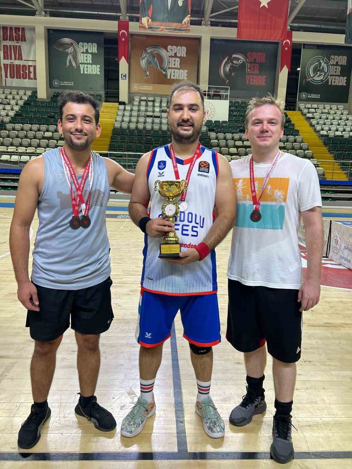 Kamu Spor Oyunları’nda basketbol finali sona erdi