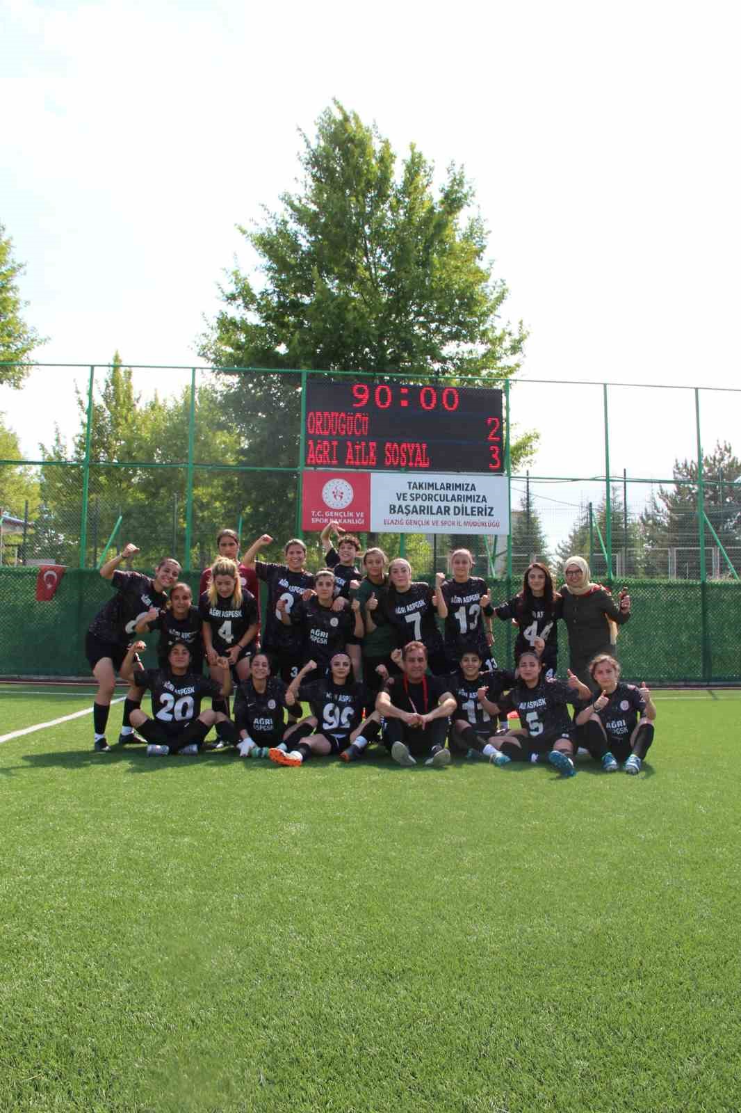 Ağrı Aile ve Sosyal Politikalar, mali nedenlerle Kadınlar 2. Ligi’nden çekilme kararı aldı