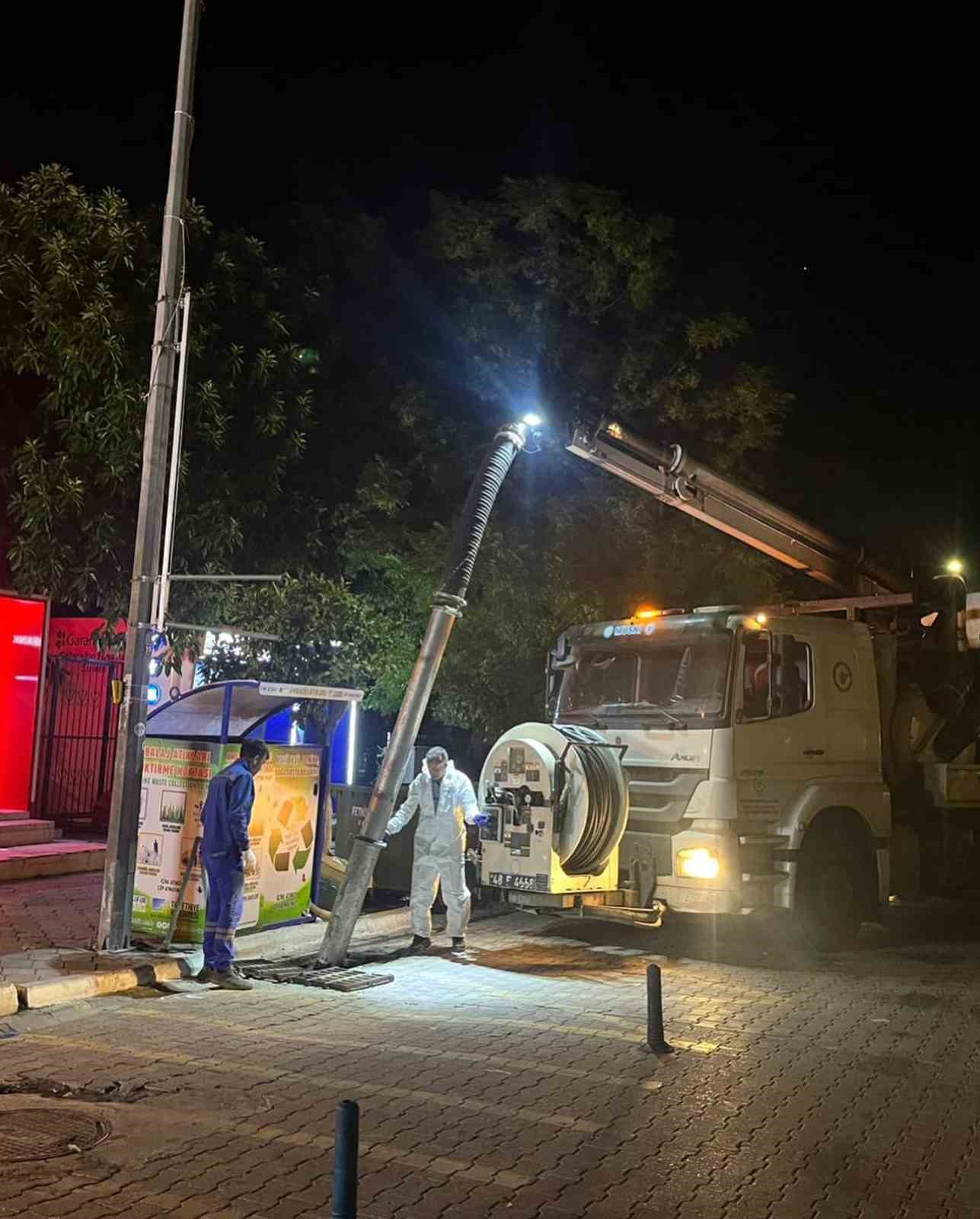 MUSKİ yağmur önlemlerini almaya devam ediyor