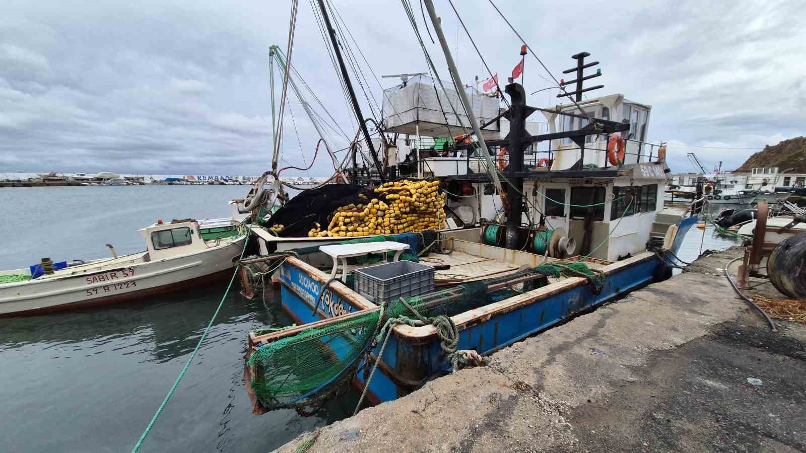 Poyraz balıkçıları limana döndürdü