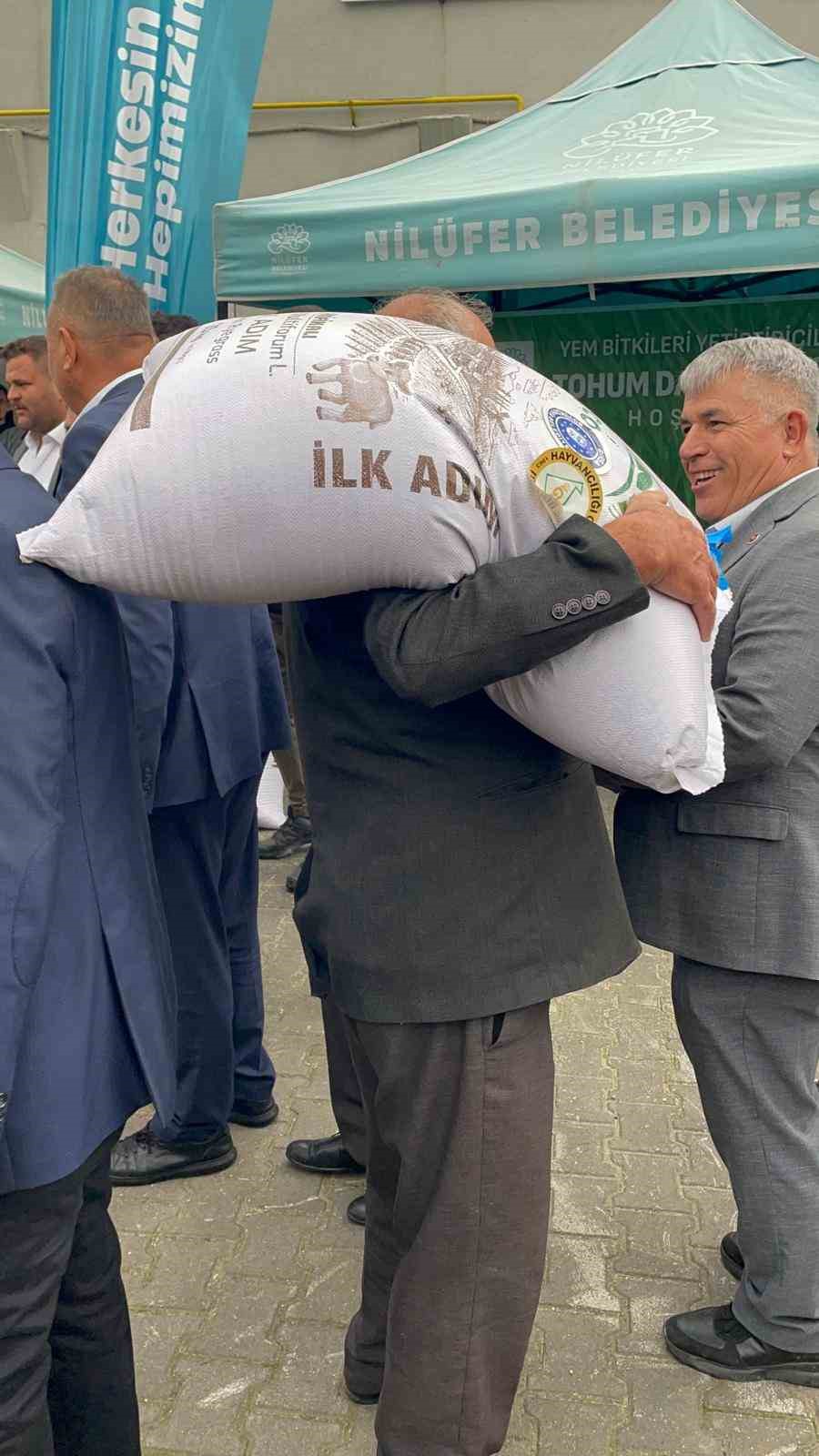 Bursa’da büyükbaşlar İtalyan çimi ile beslenecek