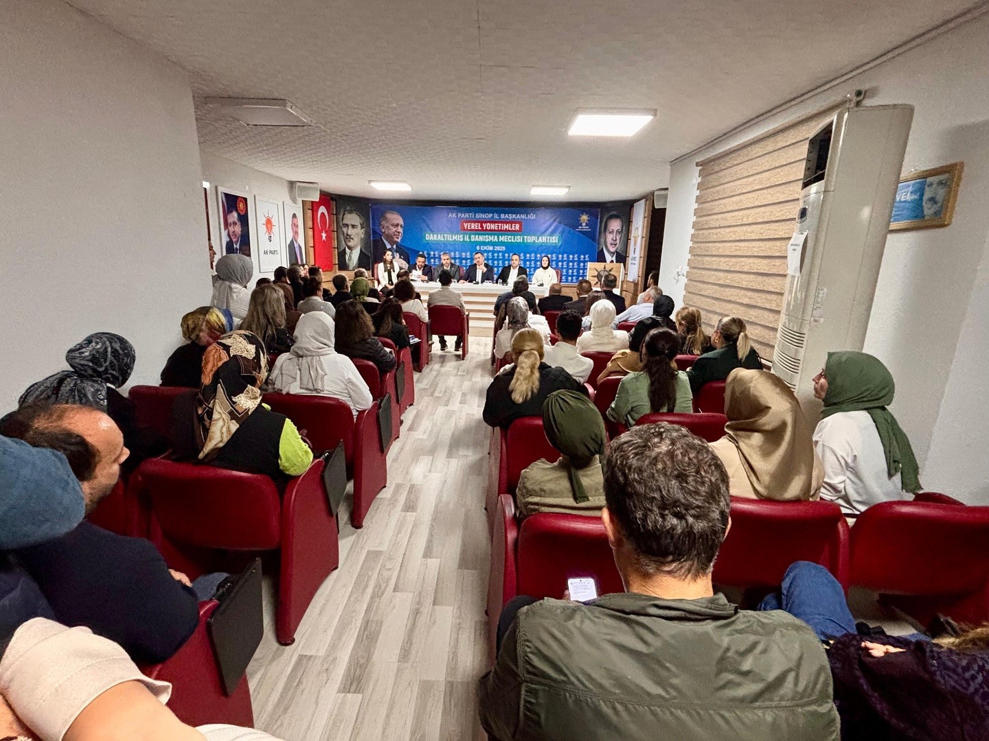 Sinop&rsquo;ta yerel g&uuml;ndem zirvesi
