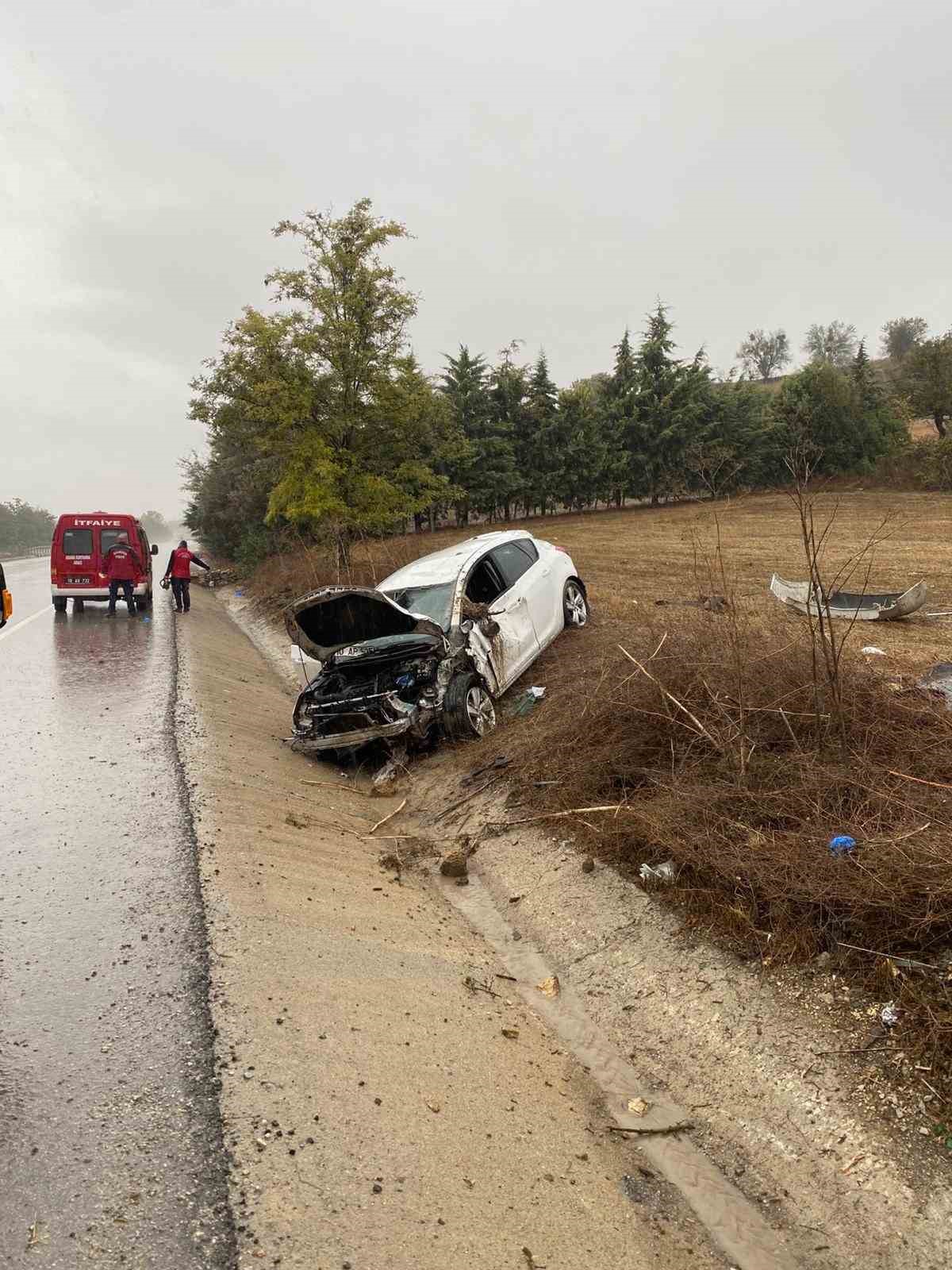 Balıkesir’de trafik kazası: 2 yaralı