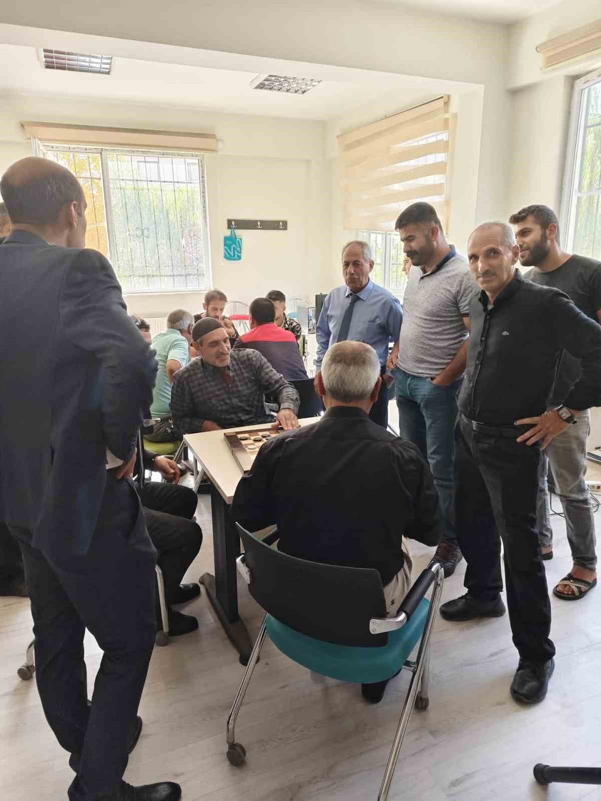 Arıcak&rsquo;ta  dama turnuvası başladı
