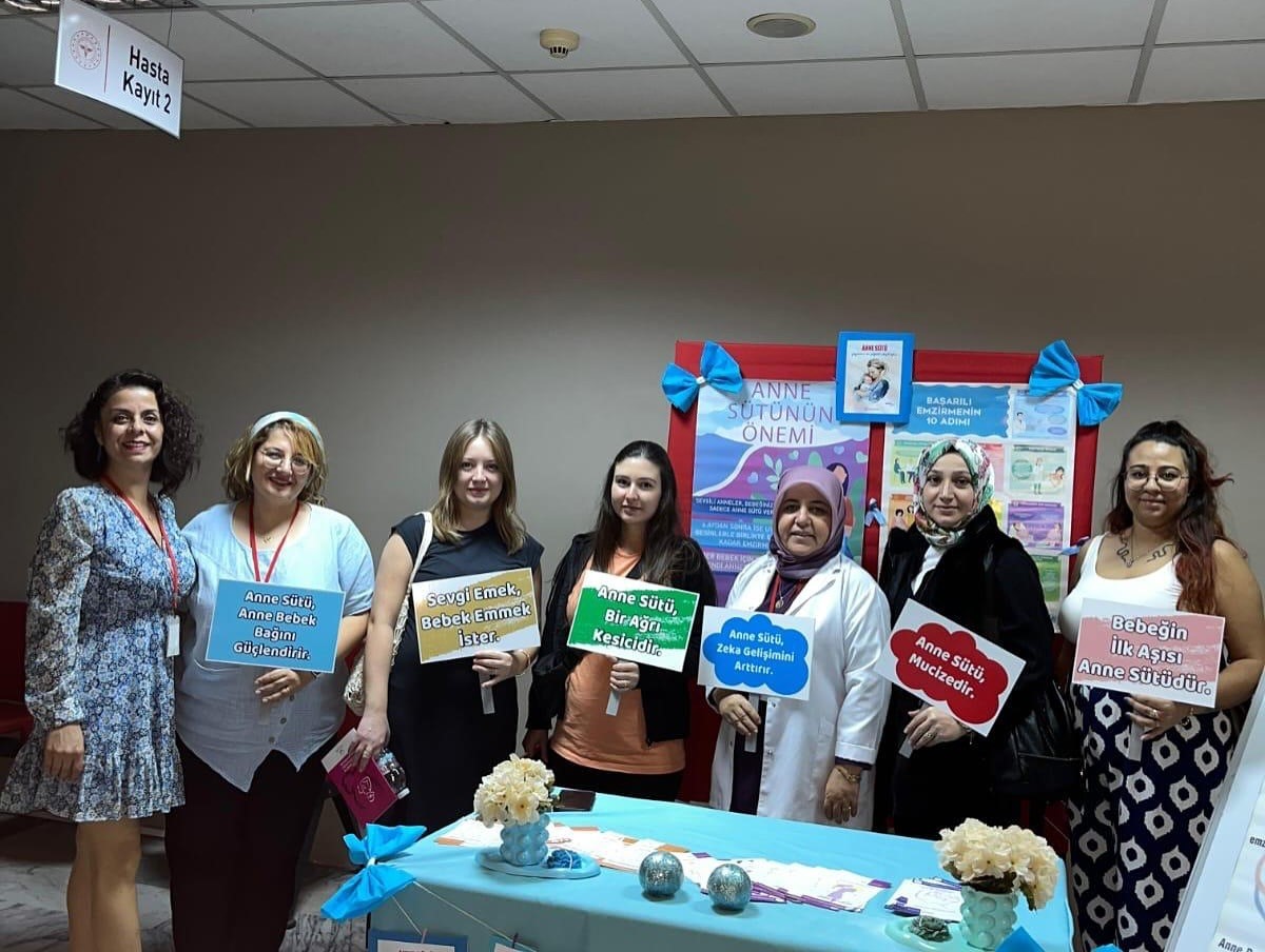 Söke Fehime Faik Kocagöz Devlet Hastanesi’nde Emzirme Haftası etkinliği