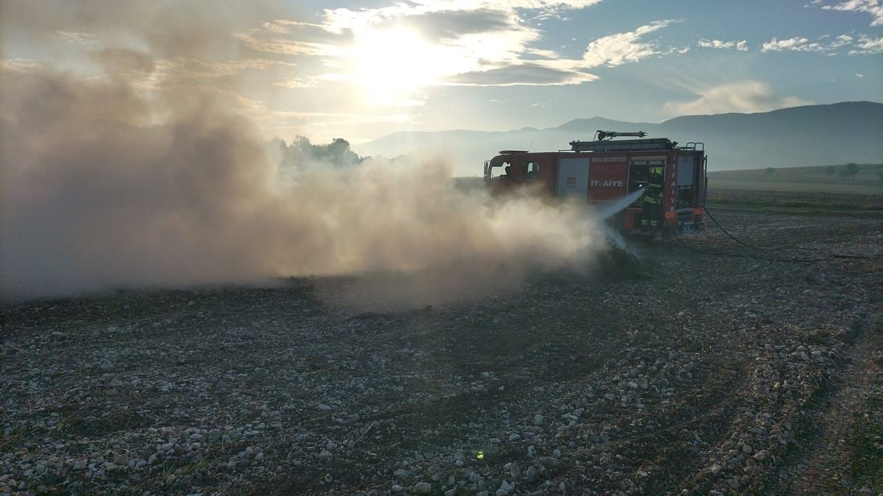 Bolu’da anız yakana hapis ve para cezası var