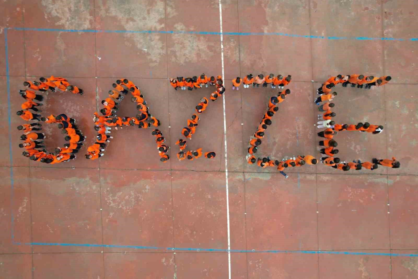 Sındırgı’da miniklerden Gazze’ye anlamlı destek