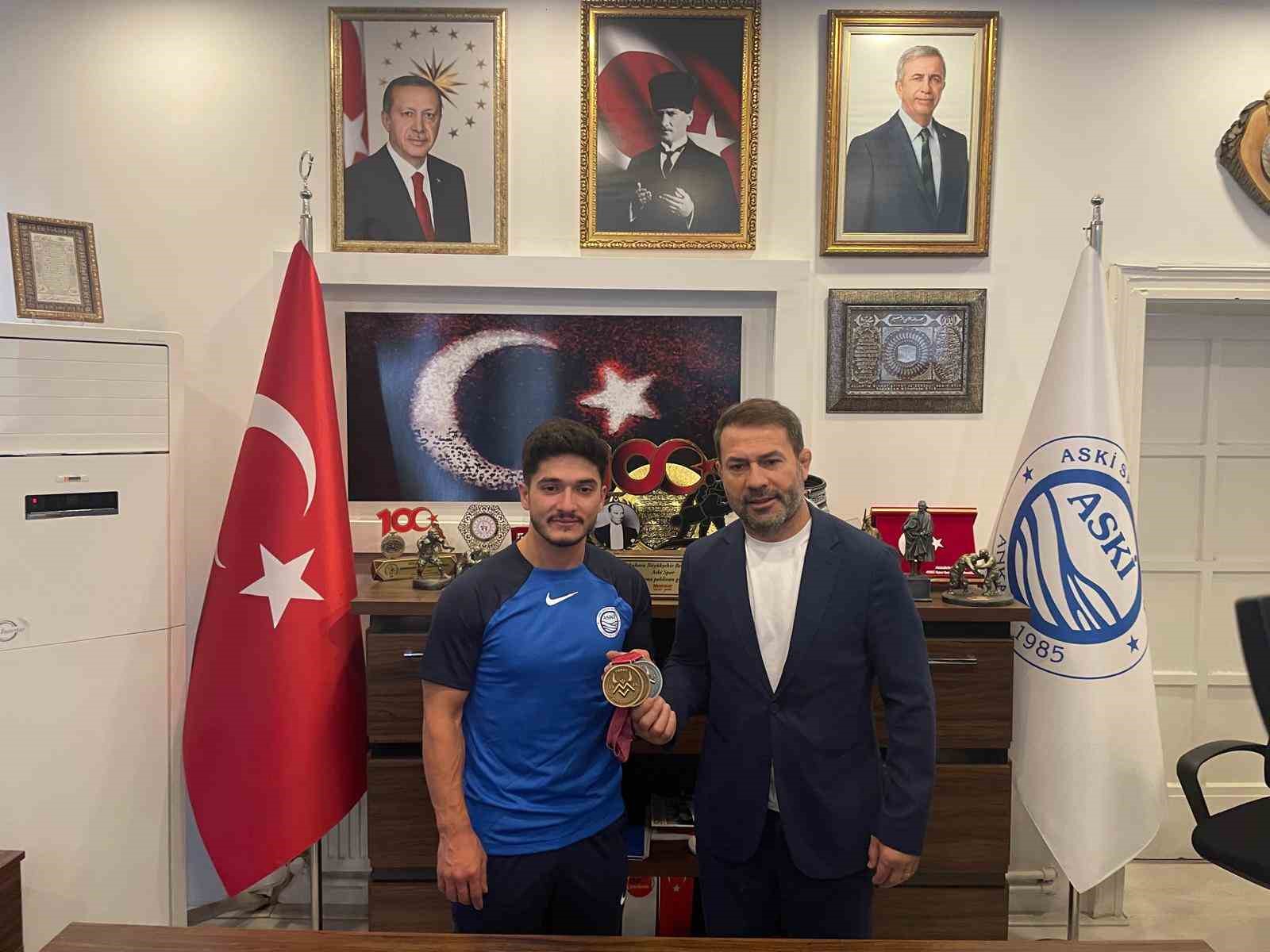 Muhammed Furkan &Ouml;zbek: "Bu motivasyonu Los Angeles Olimpiyatları&rsquo;na kadar devam ettireceğim"
