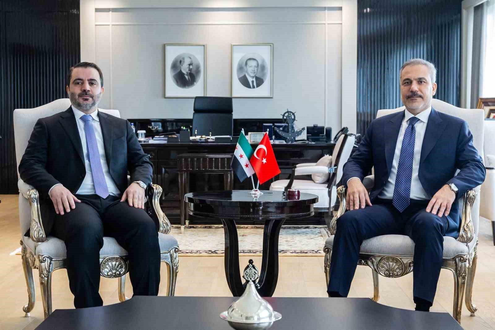 Dışişleri Bakanı Hakan Fidan, Suriye Dışişleri Bakanı Asaad Hasan Al Shaibani ile Ankara’da görüştü.
