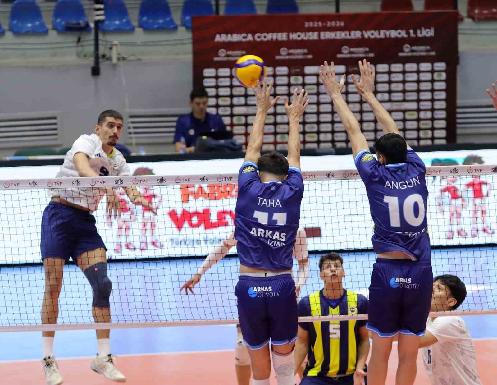 Erkekler Voleybol 1. Ligi: Arkas Spor: 0 - Fenerbah&ccedil;e: 3
