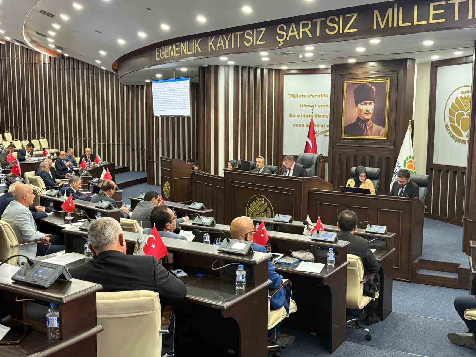 Malatya Büyükşehir Meclisi’nden Filistin’e destek
