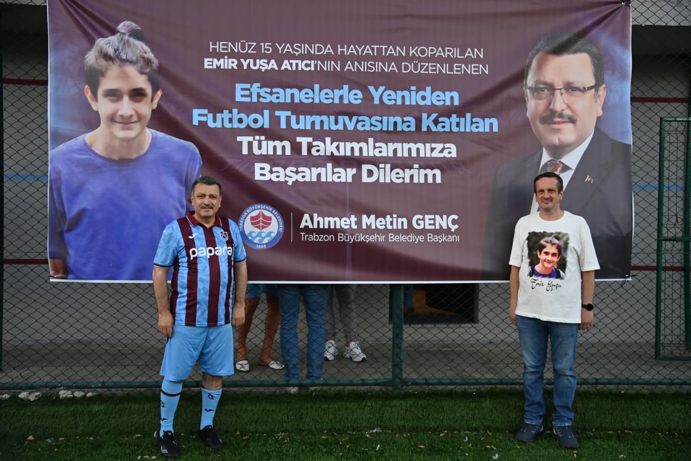 Trabzon&rsquo;da futbolun kalbi Emir Yuşa i&ccedil;in attı
