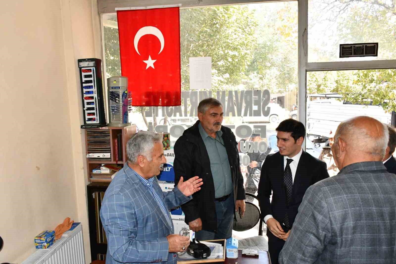 Aralık Kaymakamı Gülnar, esnaf ve vatandaşların taleplerini dinledi
