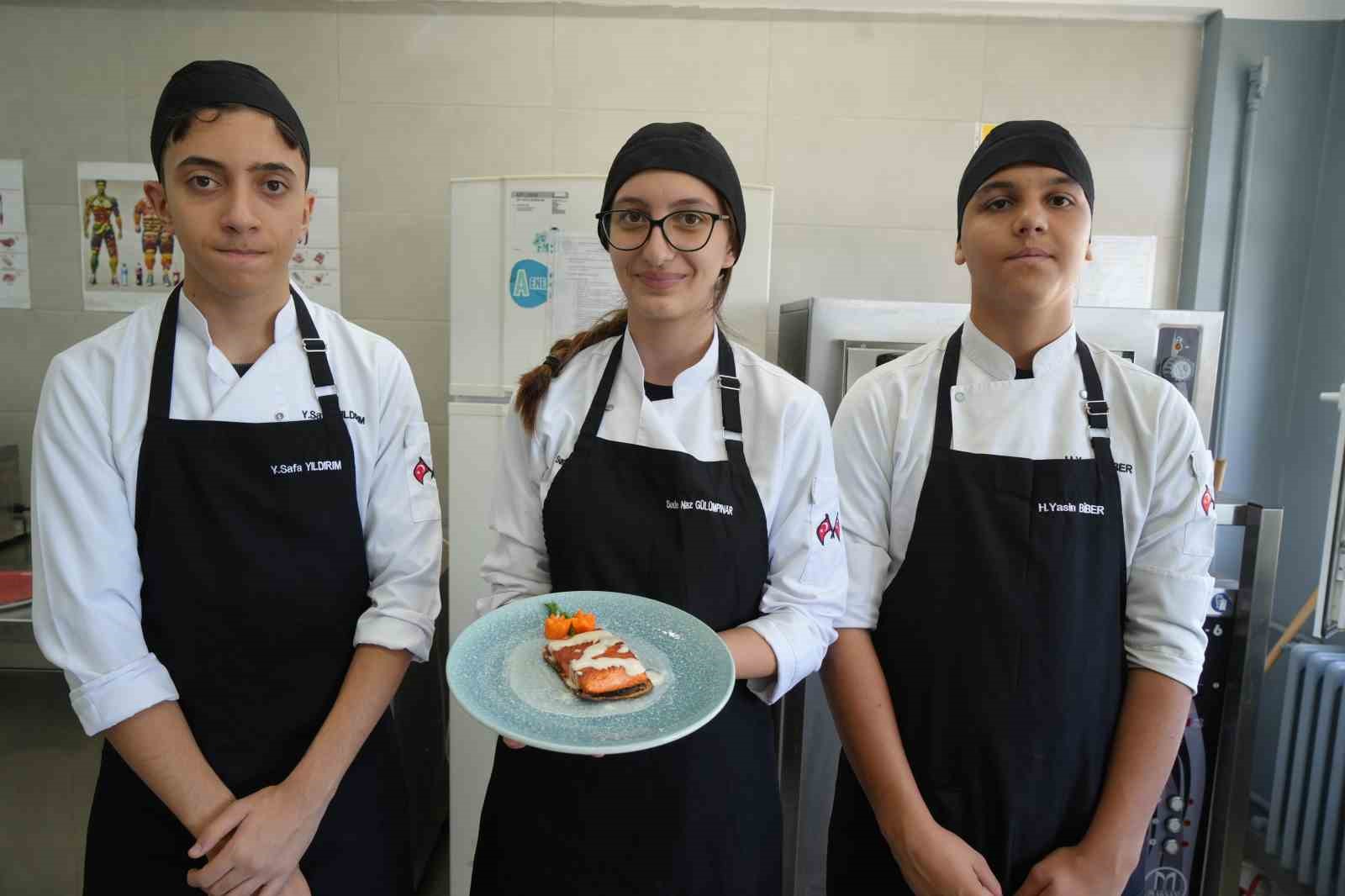 Geleceğin şefleri bu lisede yetişiyor
