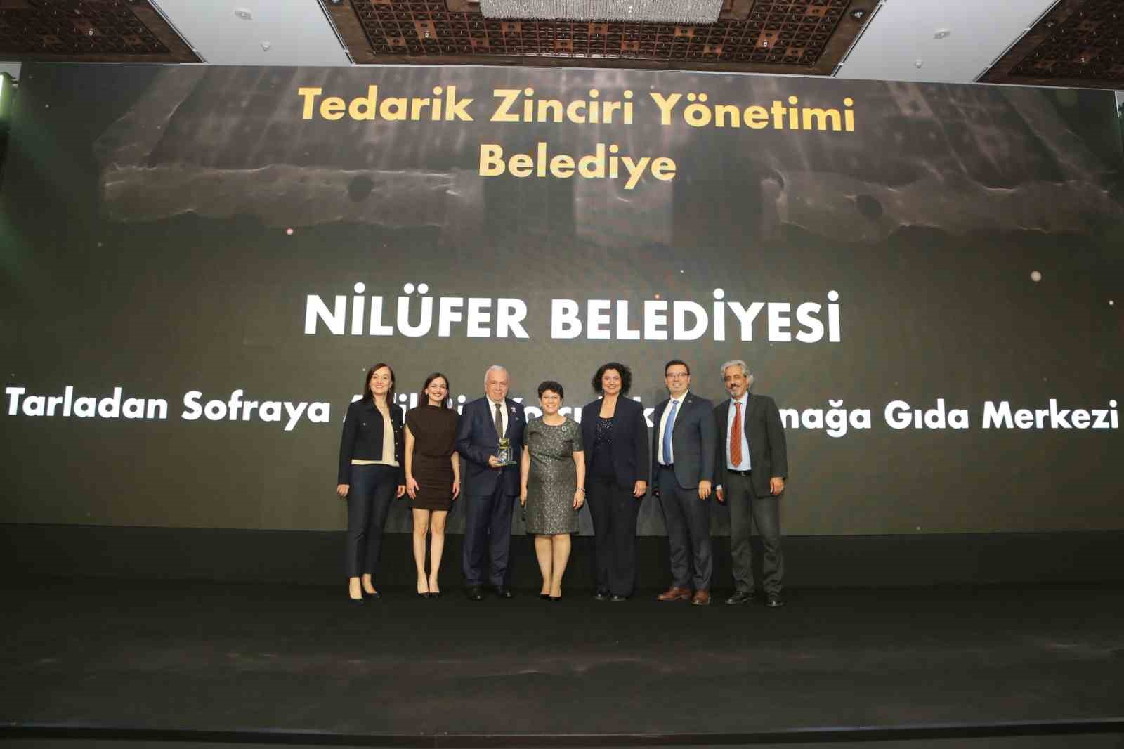 Nilüfer Belediyesi’ne sürdürülebilirlikte çifte ödül