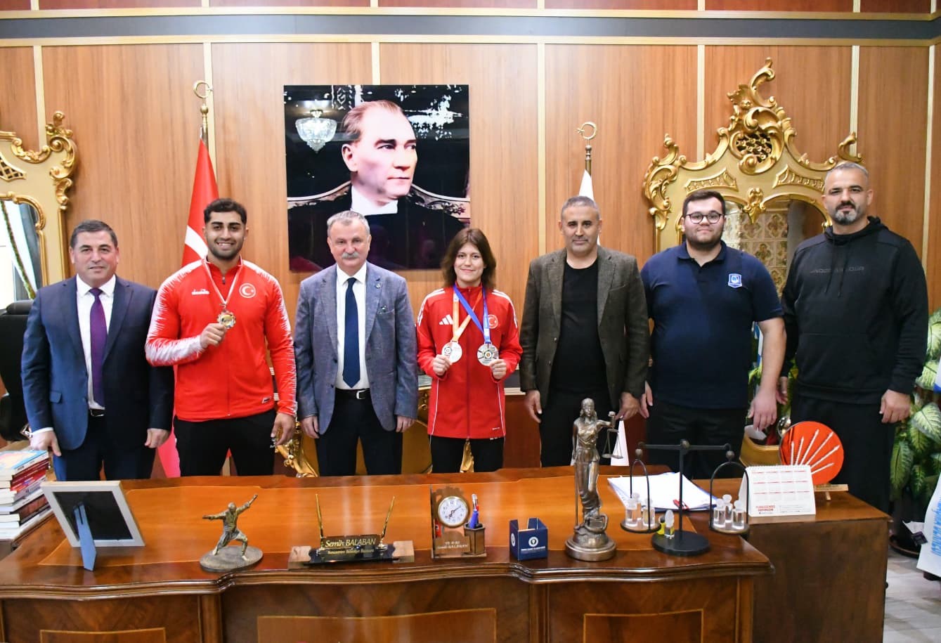 Başkan Balaban milli judocuları kutladı
