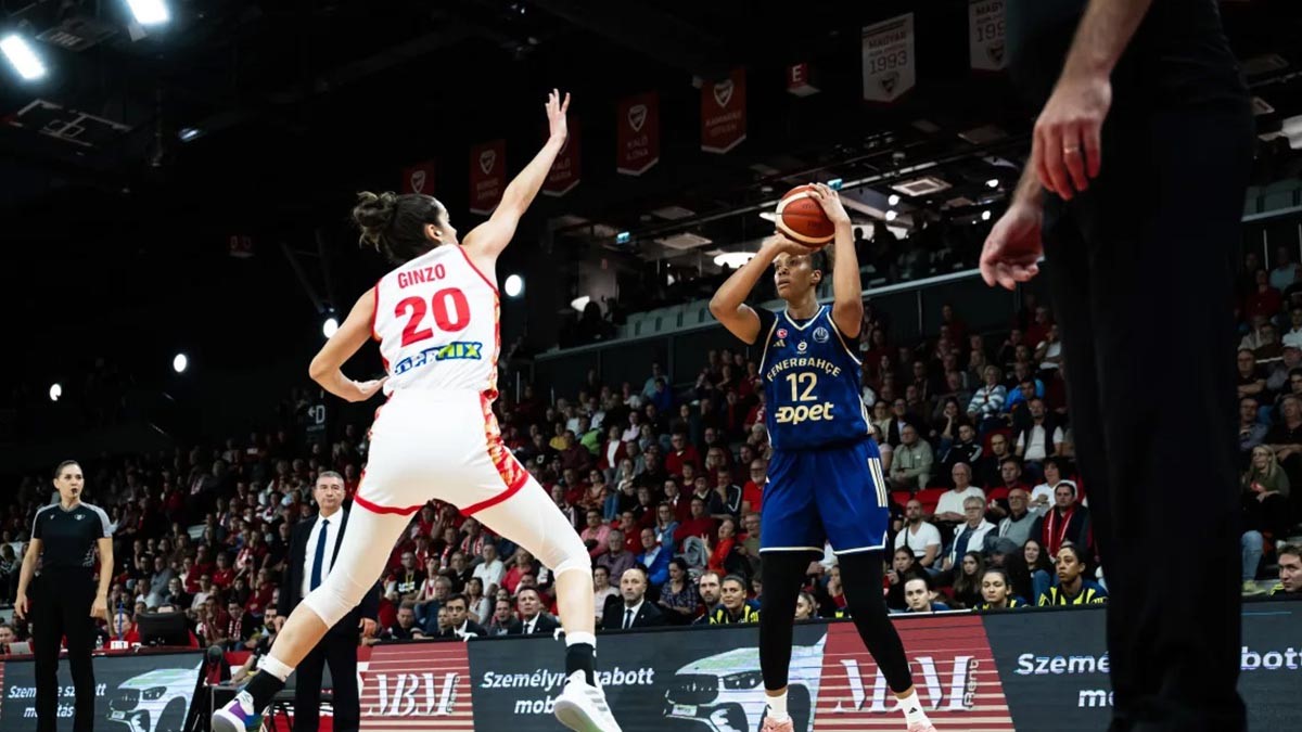 Kadınlar Euroleague: DVTK Huntherm: 58 - Fenerbah&ccedil;e: 89
