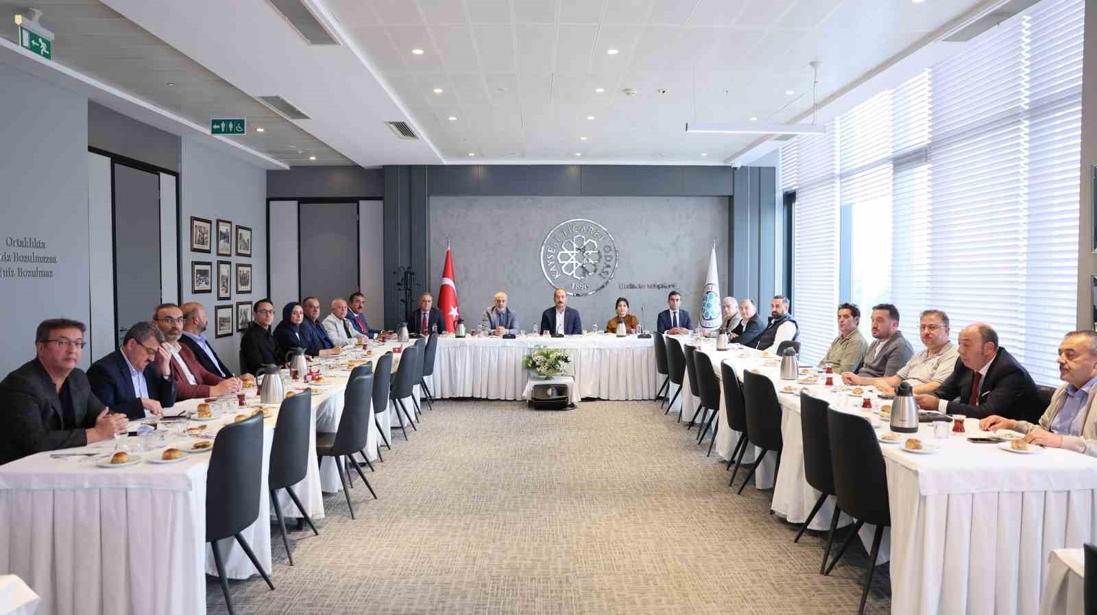 İş kazaları, meslek hastalıkları ve sektörel sorunlar KTO’da ele alındı