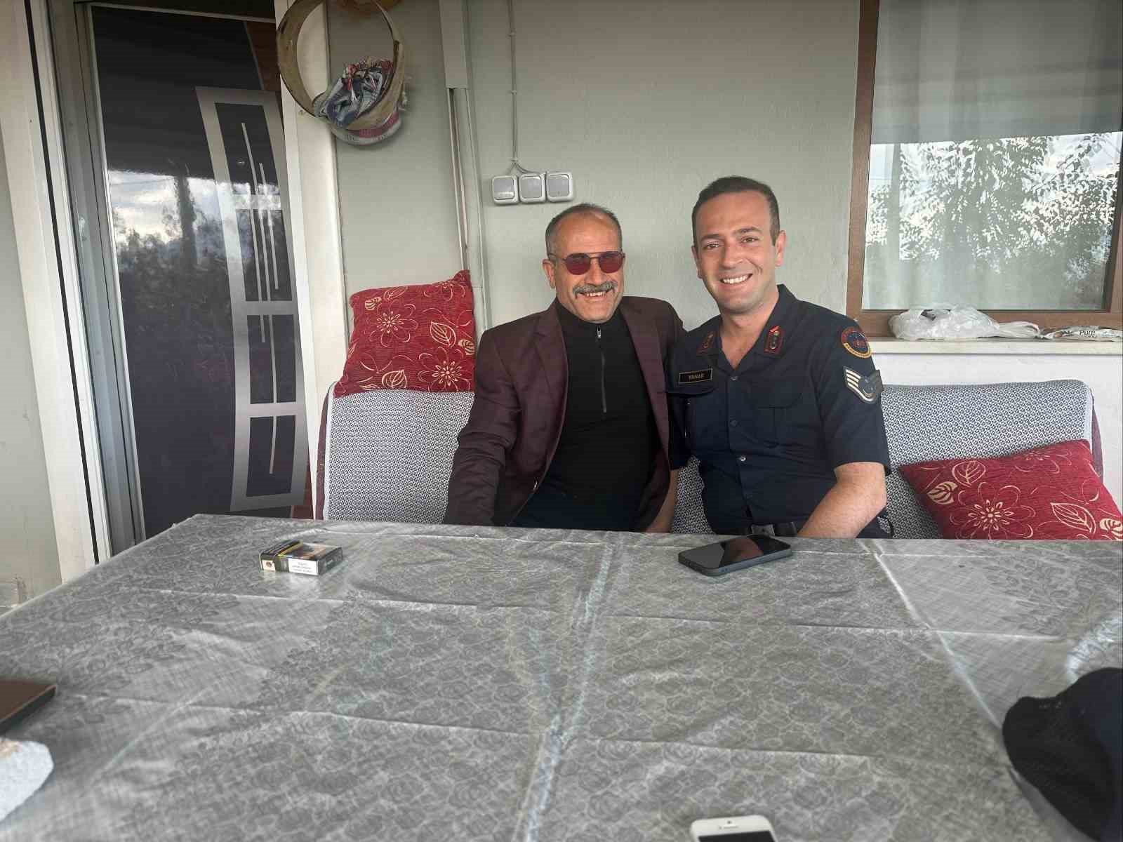 Jandarmadan gazi ve şehit ailelerine vefa