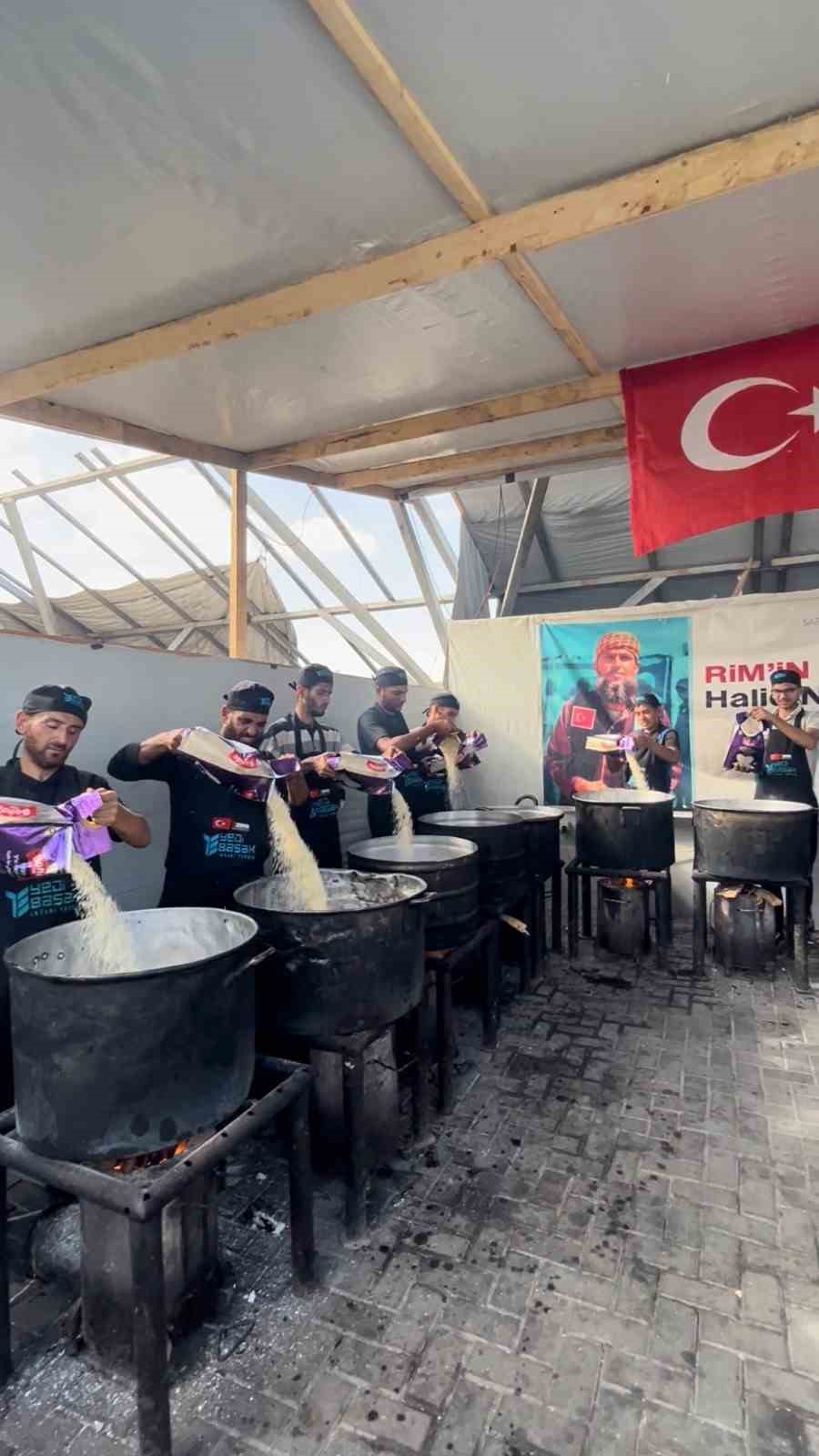 Gaziantepli öğrenciler, Yedi Başak aracılığıyla Gazze’ye destek oldu