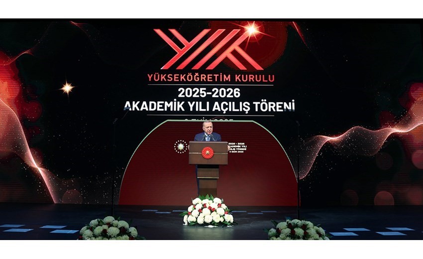 Rektör Çakmak 2025-2026 akademik yılı açılış törenine katıldı