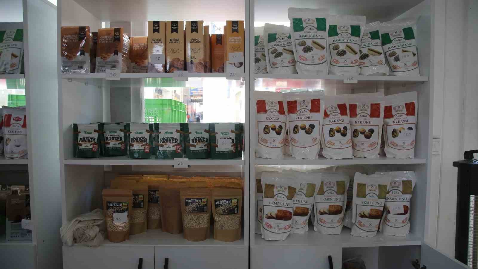 Glütensiz yaşama destek için Niğmek Glütensiz Büfe açıldı
