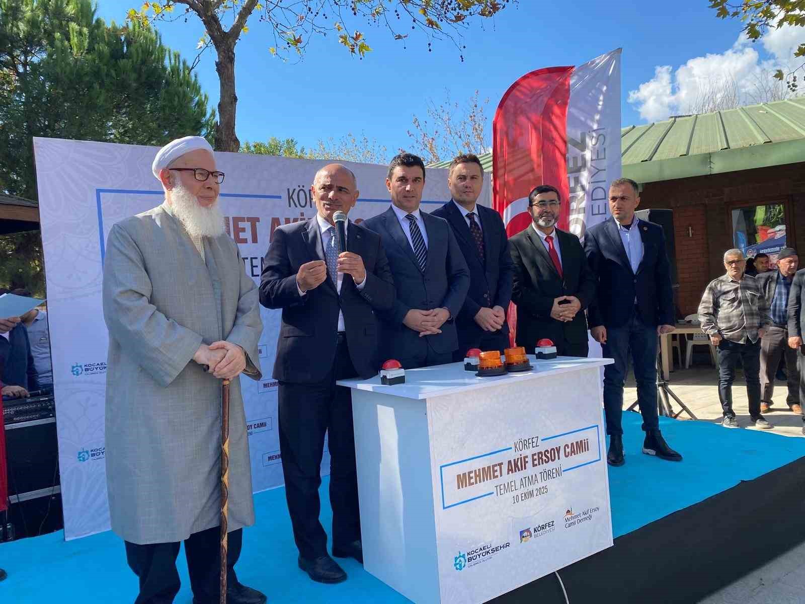 Mimar Sinan Mahallesi’ne yeni cami temeli atıldı