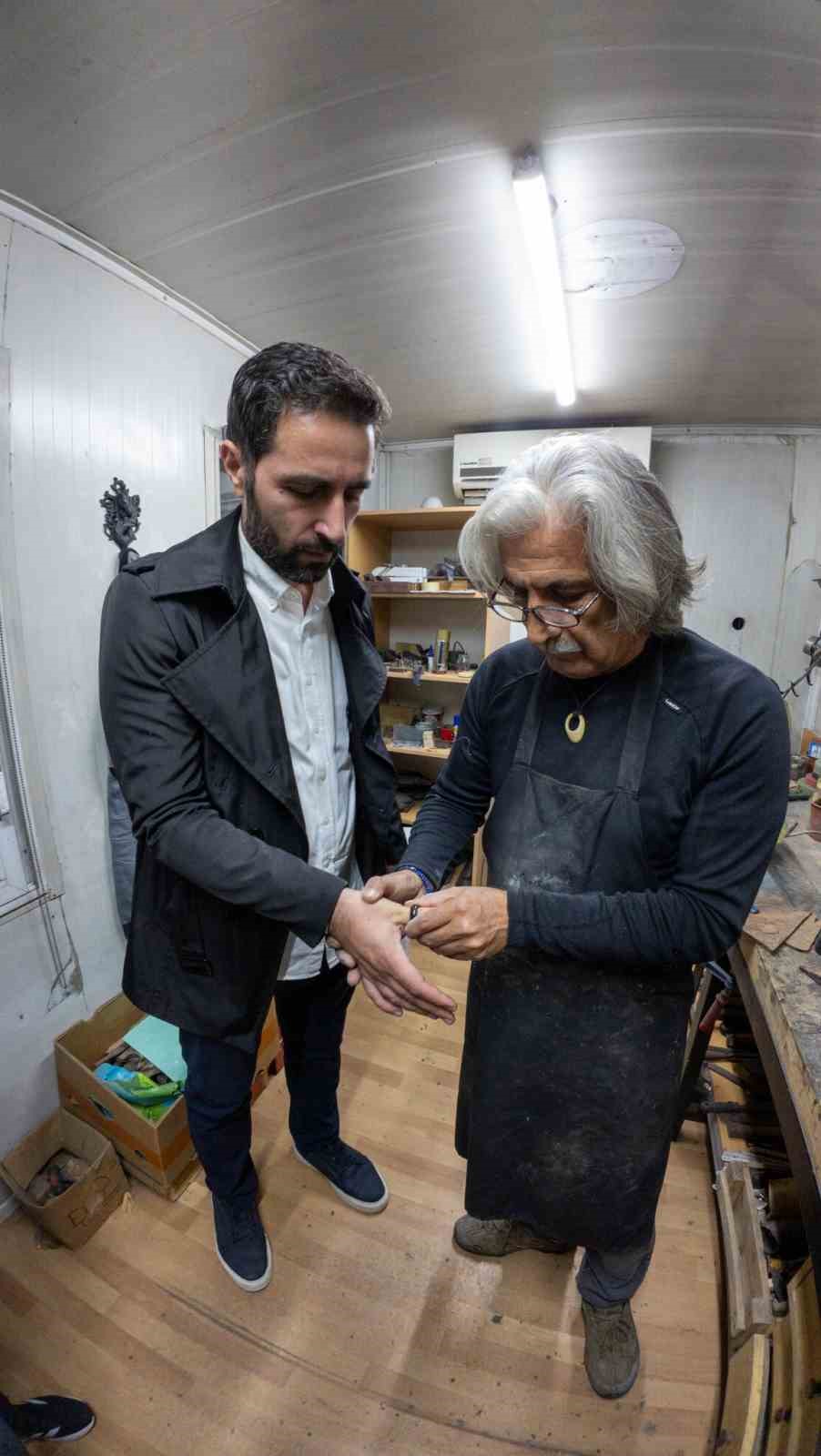 Kaymakam Fatih Genel’in atölyesinde tarihi ve kültürel yolculuk