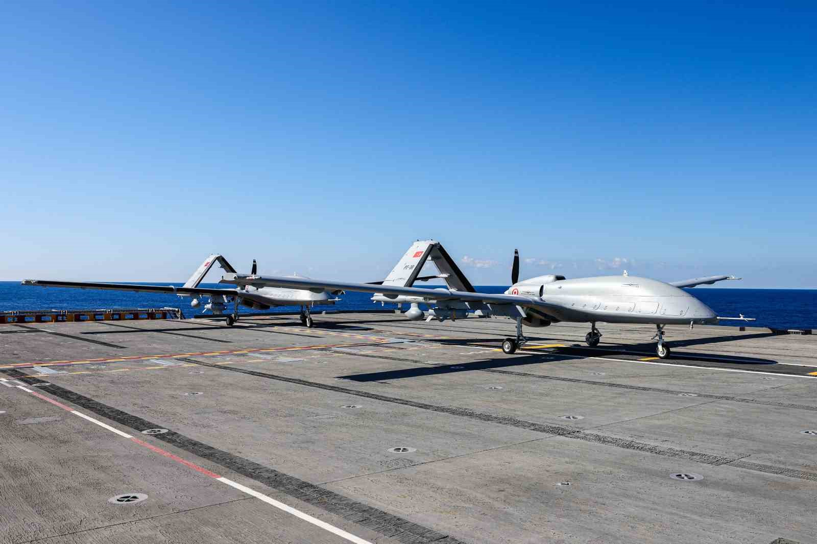 Mavi Vatan&rsquo;daki Denizkurdu tatbikatında Milli SİHA&rsquo;lardan tam isabet
