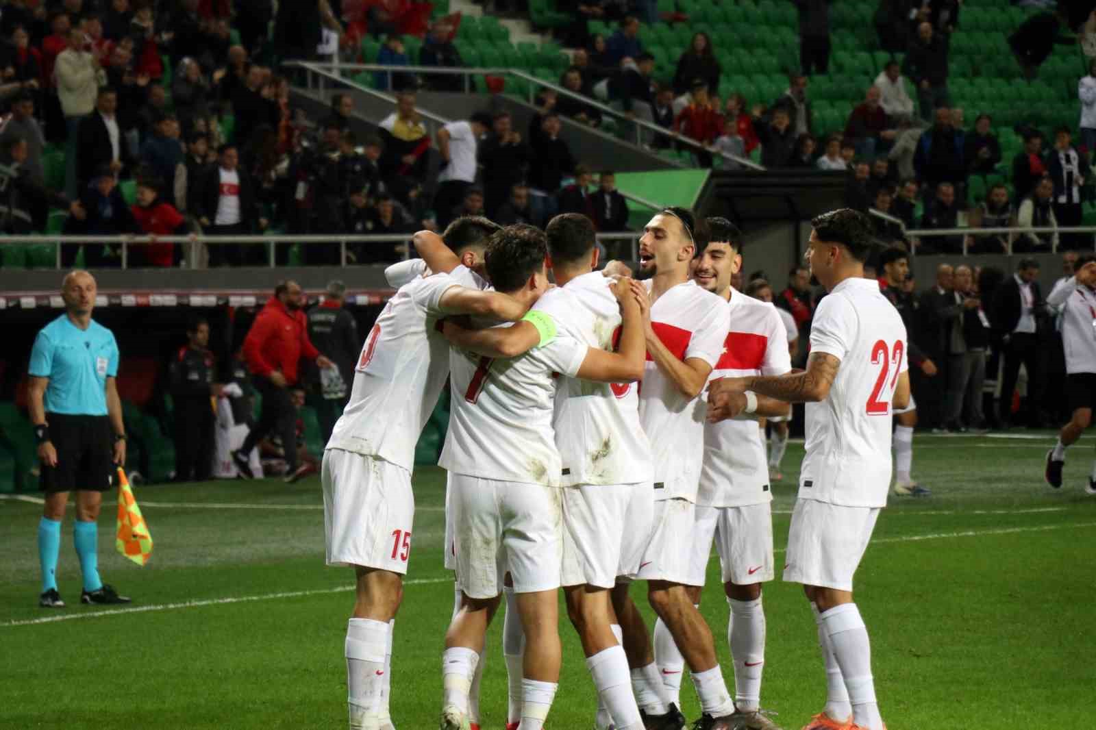 2027 UEFA Avrupa U21 Şampiyonası Elemeleri: T&uuml;rkiye: 2 - Litvanya: 0
