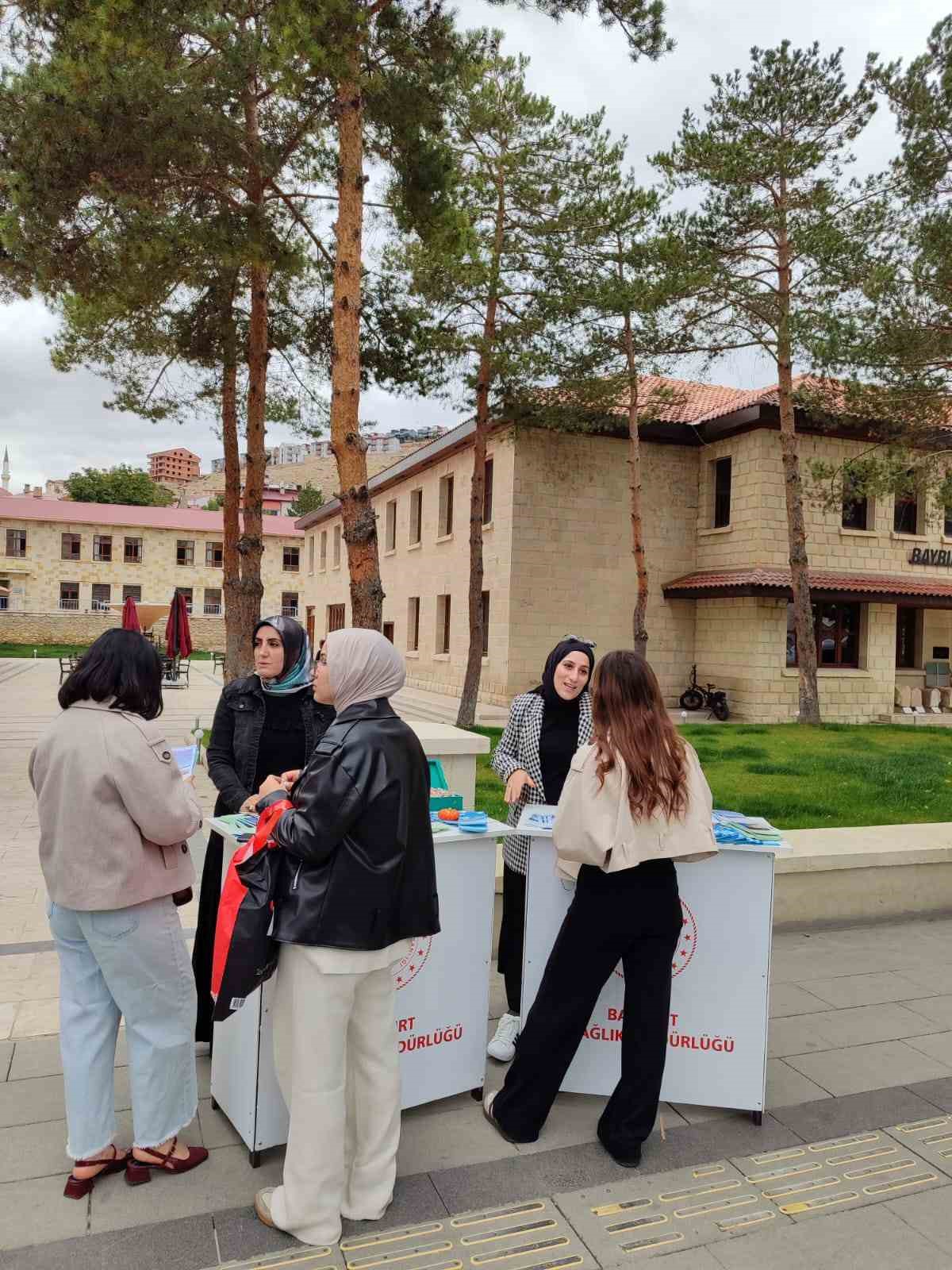 Bayburt TRSM ‘Birlikte Güvendeyiz’ sloganıyla vatandaşları bilgilendirdi
