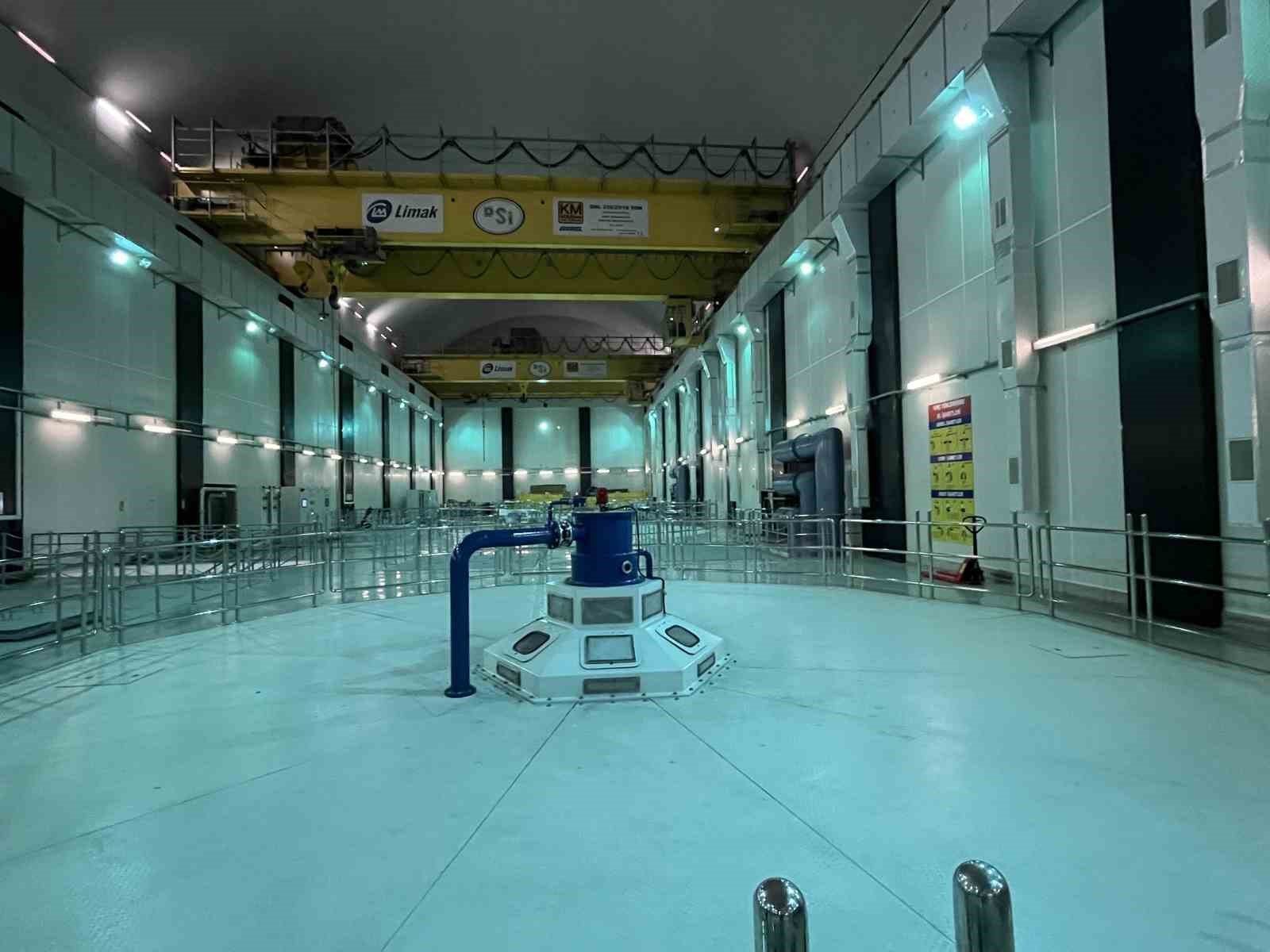 Yusufeli HES 3 yılda 3,4 milyon megavatsaatlik elektrik üretti