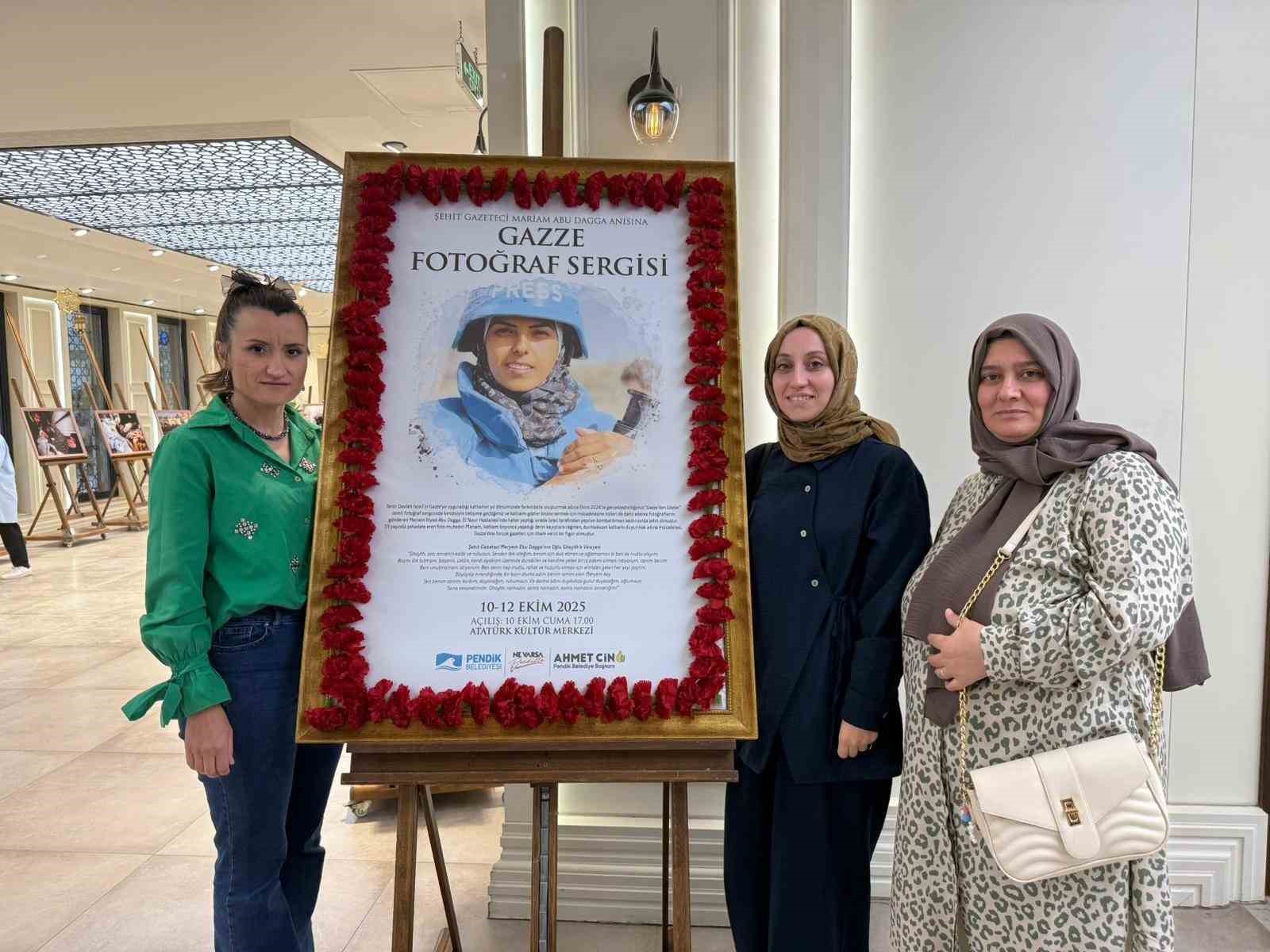 ’Gazze Fotoğraf Sergisi’ duygusal anlara sahne oldu