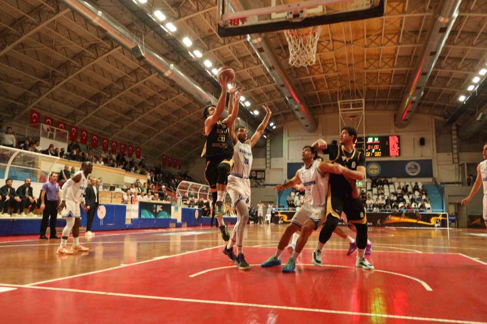 Türkiye Basketbol Ligi: Kocaeli BŞB Kağıtspor: 65 - Konya Büyükşehir Belediyesi: 75
