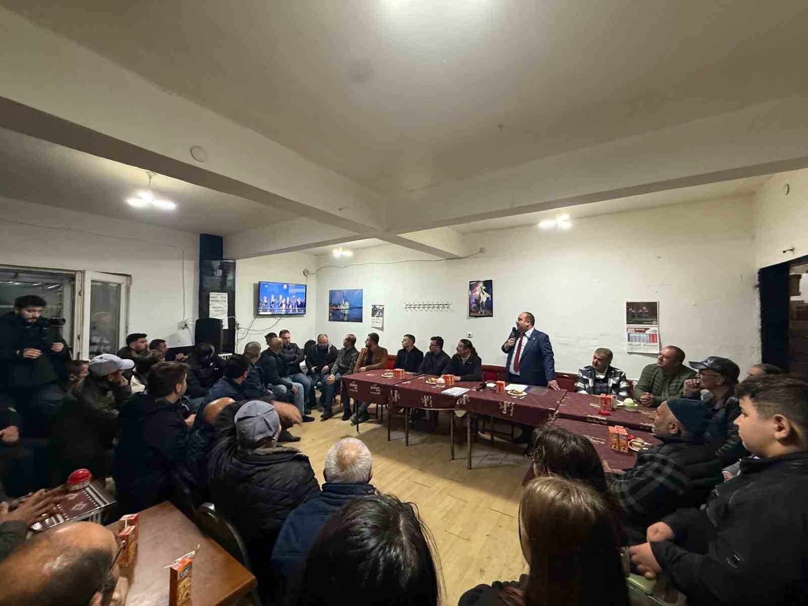 Başkan Hamamcı’dan Oklubalı Mahallesi’ne ziyaret
