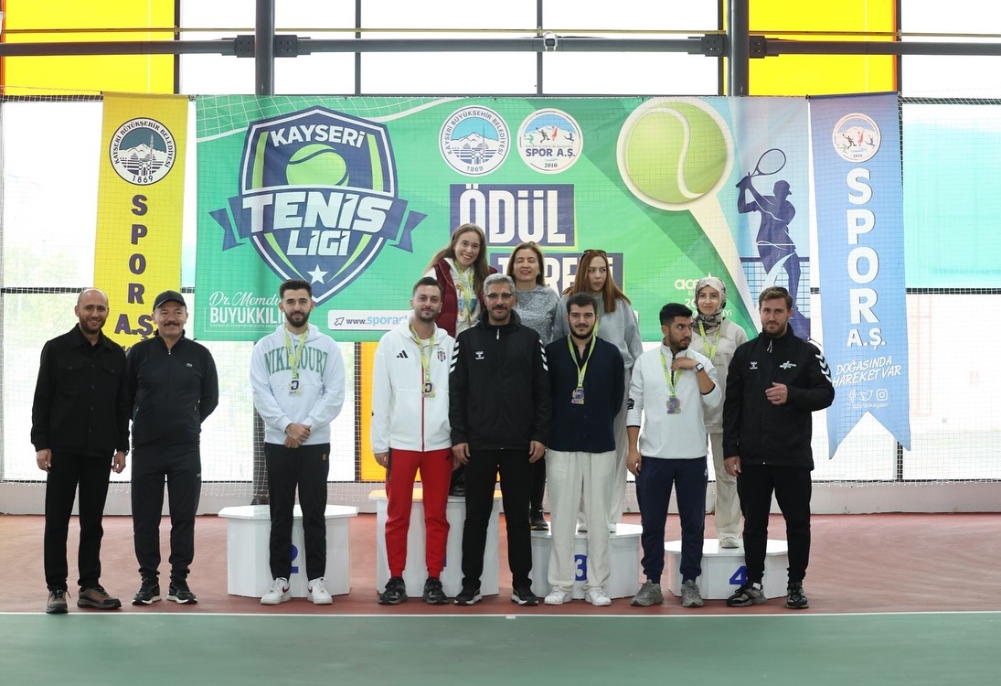 Kayseri Tenis Ligi tamamlandı
