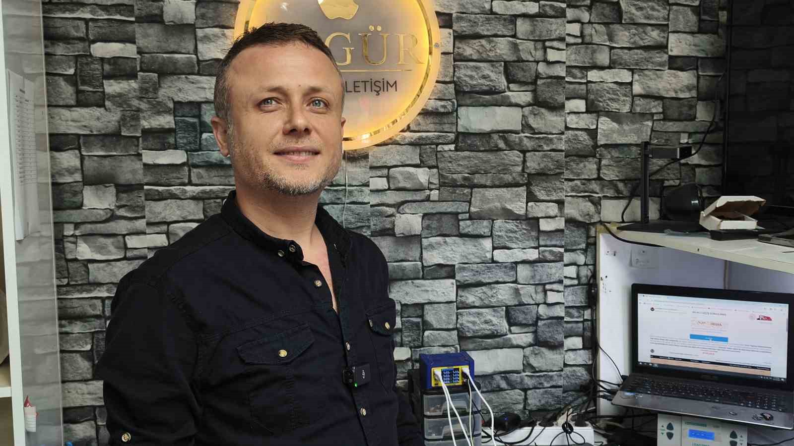 Arızalanan batarya tamir edilirken alev aldı
