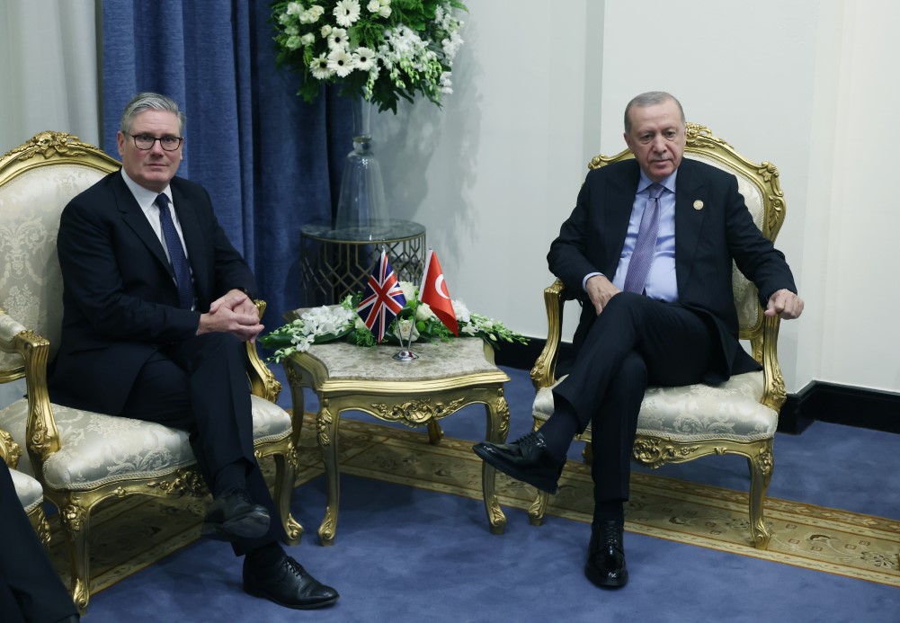 Cumhurbaşkanı Erdoğan'dan Fransa, İngiltere, İtalya ve Katar liderleriyle toplantı