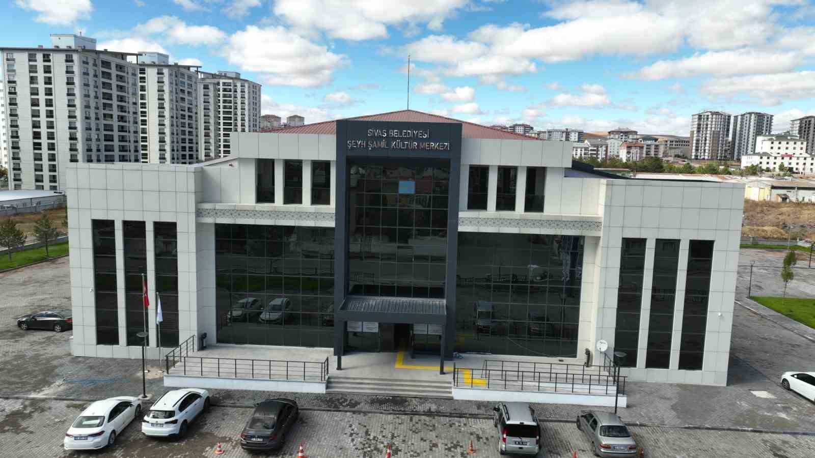 Şeyh Şamil K&uuml;lt&uuml;r Merkezi, &ccedil;ok y&ouml;nl&uuml; yaşam merkezi olacak
